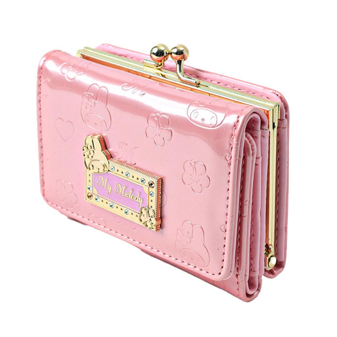 サンリオ 財布 三つ折り 通販 三つ折り財布 3つ折り財布 ミニ財布 折りたたみ財布 がまぐち財布 がま口財布 sanrio グッズ お財布 おさいふ レディース おしゃれ かわいい 女性 大人 女子 女の子 小学生 中学生 高校性 誕生日 入学祝い エナメルハローキティ ・