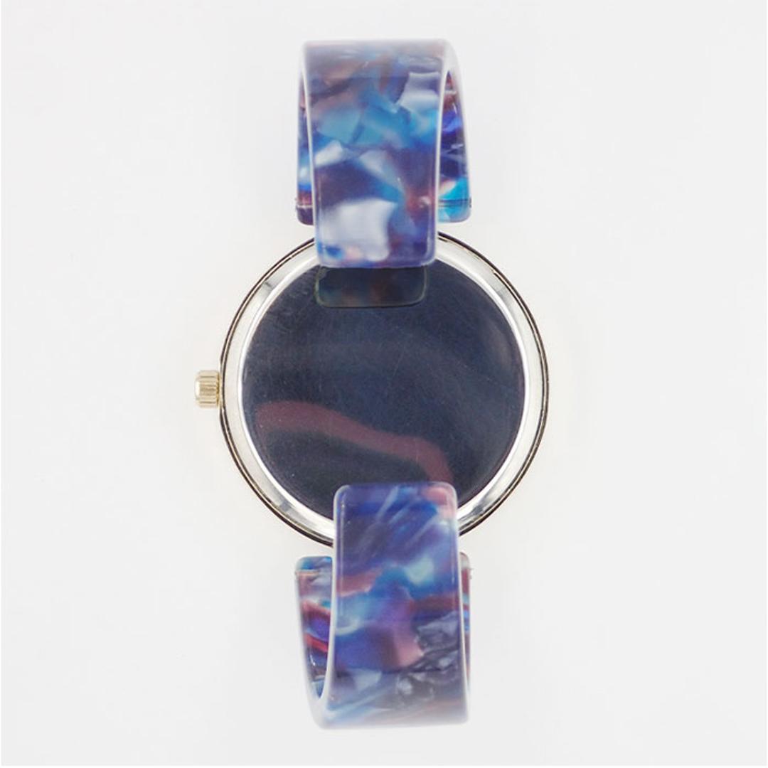 腕時計 レディース バングル 通販 fragola フラゴラ バングルウォッチ 時計 ウォッチ 日常生活防水 女性 おしゃれ オシャレ かわいい バングル時計 フォーマル 着けやすい シンプル 就職祝い ギフト 贈り物 アクセサリー ブルー ・