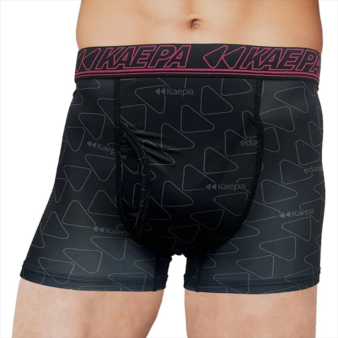 kaepa ボクサーブリーフ 通販 ちょい漏れパンツ ボクサーパンツ ブリーフ 尿漏れパンツ 男性用 パンツ エチケットパンツ インナー 下着 紳士下着 肌着 しみない ブランド おしゃれ かっこいい 50代 60代 70代 オシャレ 高齢者 レッド(100) Mサイズ