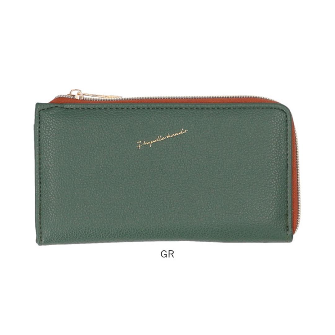 propellerheads 長財布 通販 ウォレット 合成皮革 ロングウォレット お財布 財布 さいふ サイフ L字 ファスナー L字ファスナー 合皮 大人 カジュアル プロペラヘッズ 小物 札入れ お札入れ ギフト 贈り物 BK ・