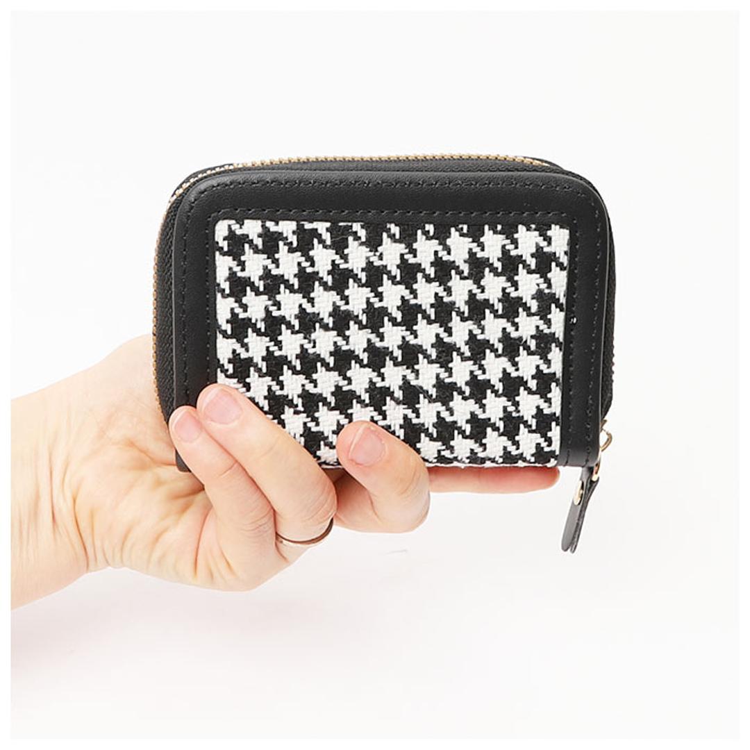 カードケース じゃばら 大容量 通販 クレジットカードケース クレジットカード マルチケース ミニ財布 レディース メンズ ジャバラ ラウンドファスナー おしゃれ 大人 かわいい 誕生日 クリスマス ギフト 小物 雑貨 ブラック ・