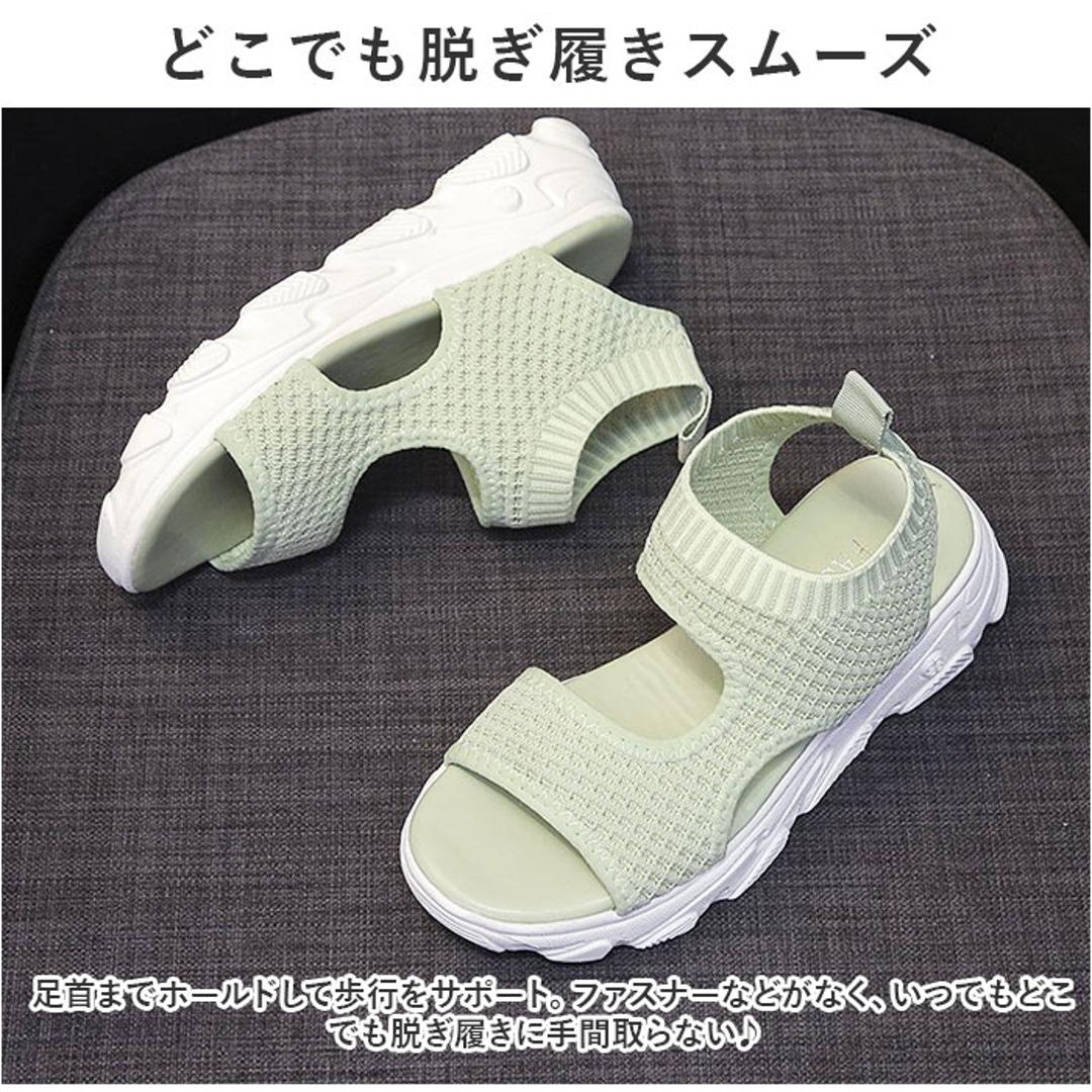 スポーツサンダル 厚底 レディース 通販 サンダル スポサン 厚底サンダル おしゃれ コンフォートサンダル フラットサンダル 靴 くつ クツ かわいい シューズ 夏 スポーツ スポーティ カジュアル アウトドア 婦人靴 疲れにくい 歩きやすい シンプル オシャレ ブラック 【即日発送】35(22.5cm)