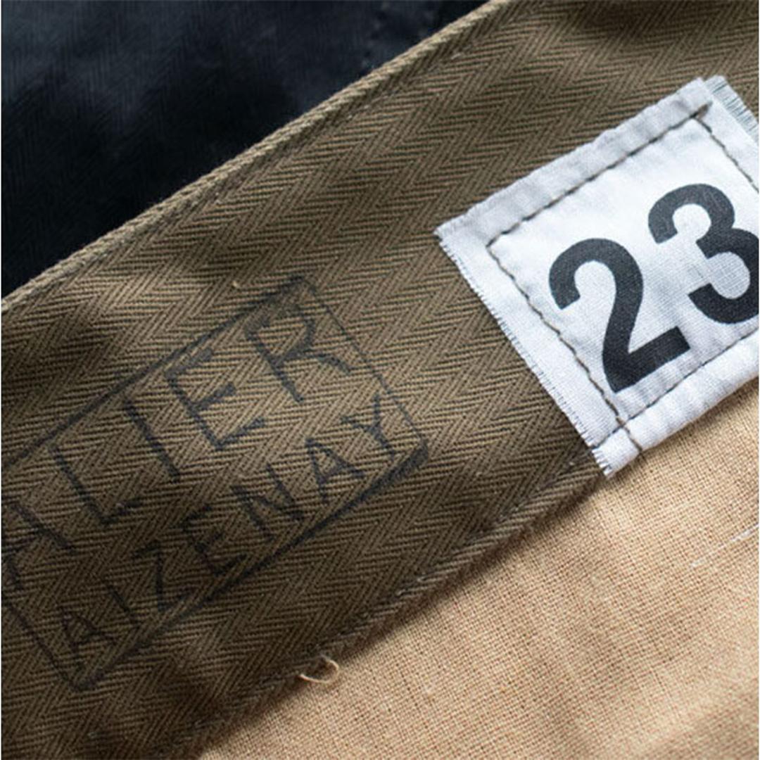 フランス軍 m47 パンツ 復刻版 通販 軍パン カーゴパンツ m-47 後期型 メンズ PP282YN フランス軍タイプ ヘリンボーンツイル ワイドパンツ 軍パンツ ミリタリーパンツ 復刻 長ズボン ズボン ボトムス おしゃれ ミリタリー オシャレ 秋 冬 オリーブ サイズ21(76cm)