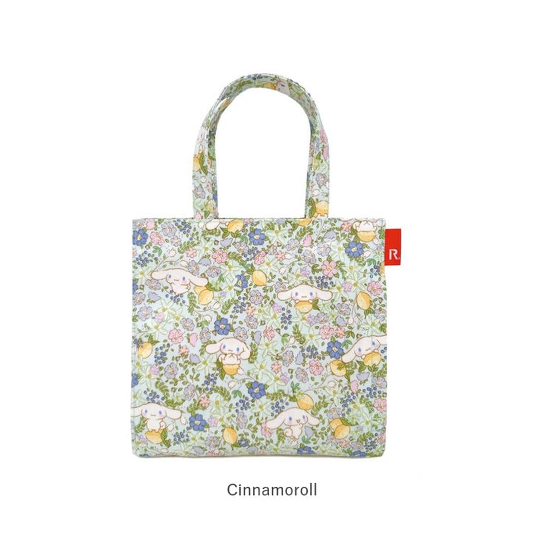 ルートート サンリオ ROOTOTE 8492 通販 トートバッグ トートバック ランチバッグ ランチトート 手提げバッグ 手提げ袋 布 小さめ レディース キャラクター ラミネート SQUARE スクエア 大人 かわいい おしゃれ 可愛い レディースバッグ HelloKitty ・