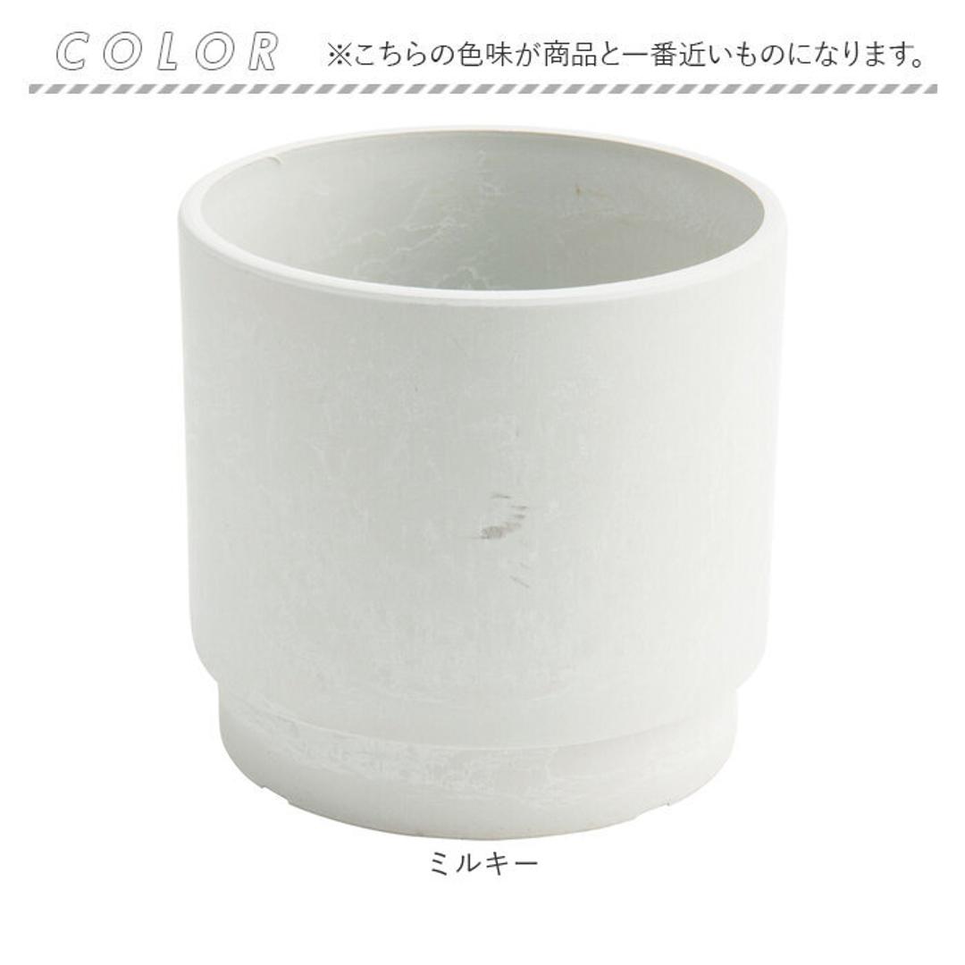 植木鉢 プラスチック 丸型 通販 SK ステップ 15.5xH15 鉢 約 5号 鉢カバー プランター プラポット プランターカバー 植木 ポット 鉢植え おしゃれ 軽量 軽い 観葉植物 フラワーアレンジメント インテリア リサイクルプラポット かわいい ミルキー ・