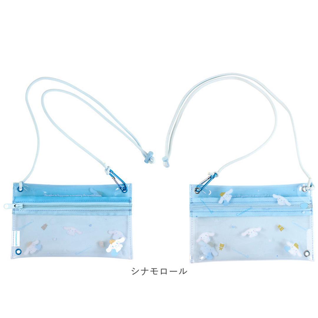 ポーチ キャラクター 通販 小物入れ クリアポーチ ショルダー付き キャラクターグッズ メイクポーチ コスメポーチ 化粧ポーチ マルチポーチ 透明 透けてる 小物収納 小物整理 リップクリーム かわいい 可愛い 小学生 中学生 大人 学生 子供 子ども こども クロミ ・