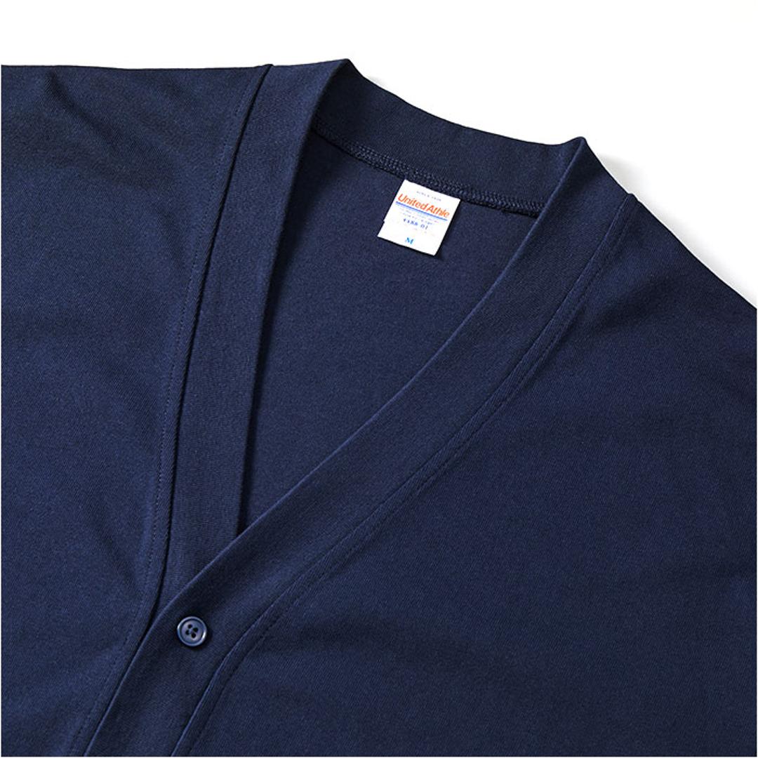 ユナイテッドアスレ カーディガン 通販 United Athle コットン ジャージー ルーズフィット 羽織り アウター 長袖 ユニセックス ゆったり 綿 カジュアル シンプル 無地 ロングシーズン 男女兼用 おしゃれ アウトドア キャンプ ブラック Mサイズ