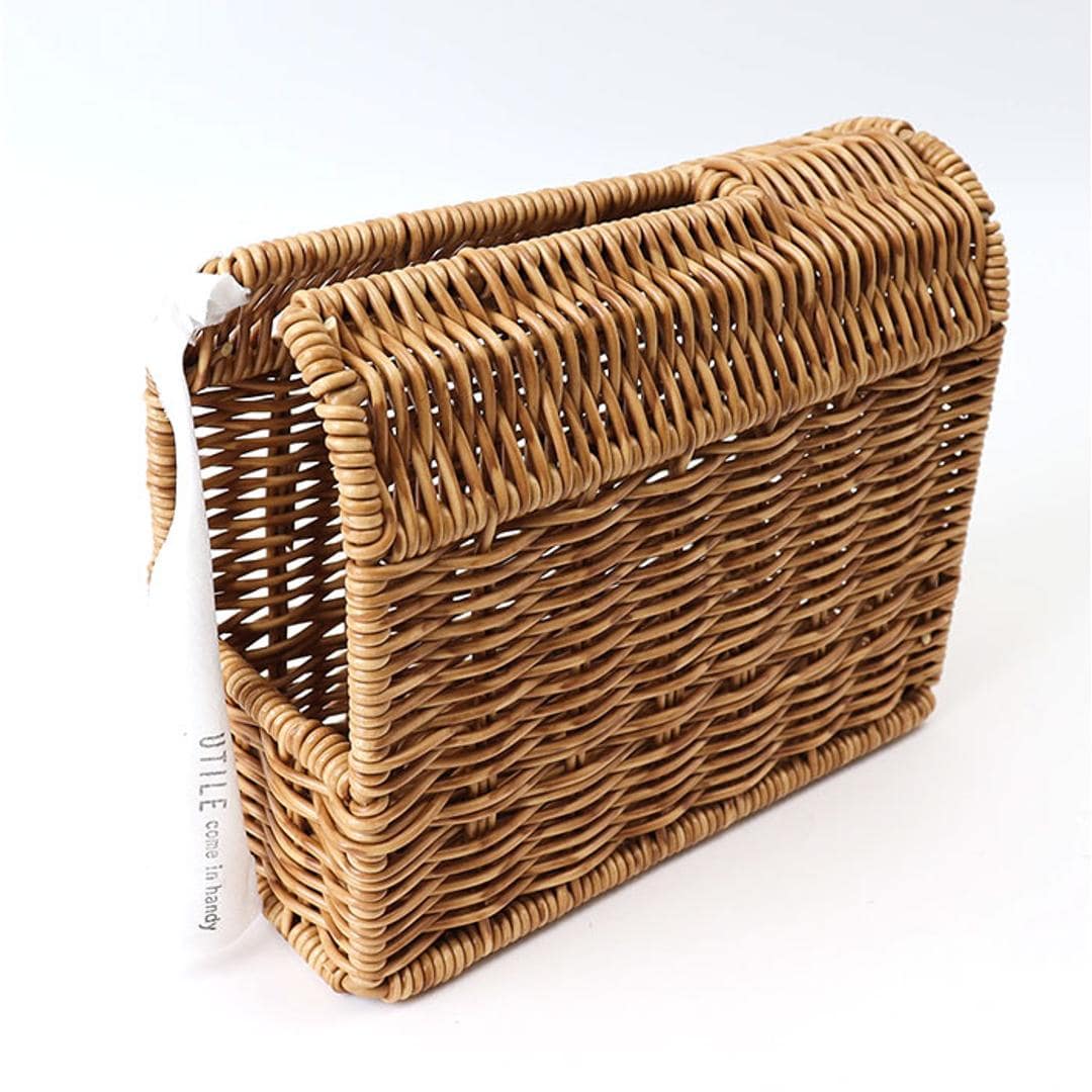 UTILE カーペットクリーナースタンド 通販 カーペットクリーナー スタンド ハンディクリーナー ホルダー 掃除道具 整理 収納 おしゃれ ナチュラル ユティルナイール 洗えるバスケット PPラタン Creer クレエ 掃除用品 日用品雑貨 インテリア ナイール ・