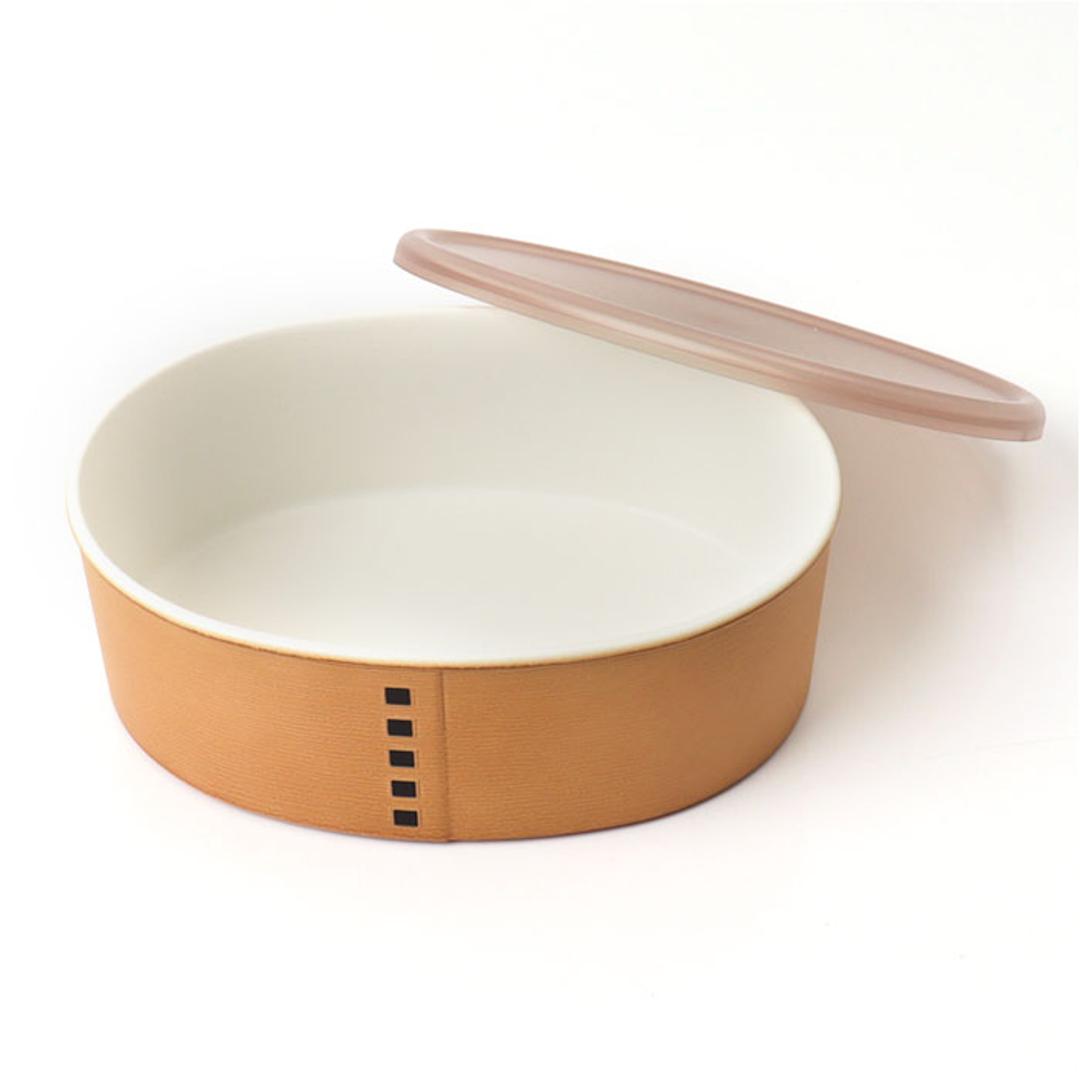 弁当箱 わっぱ風 通販 日本製 お弁当箱 保存容器 450ml ランチボックス 小判型 1段 オーバル フードコンテナ わっぱ保存容器 おかず入れ レンジOK 食洗器対応 わっぱ風お弁当箱 レディース おしゃれ かわいい 男性 女性 ギフト 贈り物 白木 ・