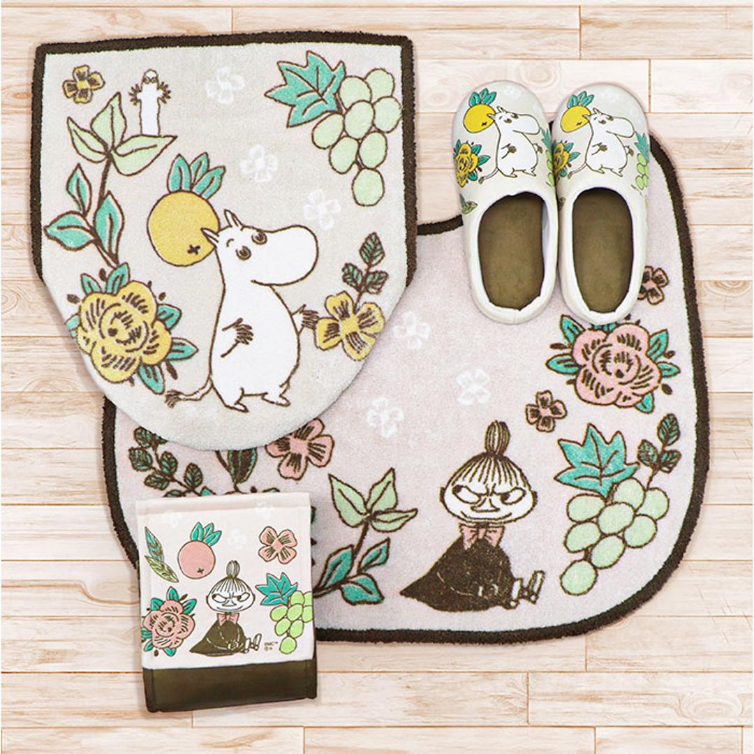 ムーミン トイレ グッズ 通販 トイレットペーパーホルダーカバー トイレペーパーホルダーカバー トイレットペーパーカバー キャラクター 北欧 洗える 洗濯機 おしゃれ かわいい オシャレ 可愛い MOOMIN 花柄 お花 トイレファブリック トイレ用品 シャインガーデンムーミン ・