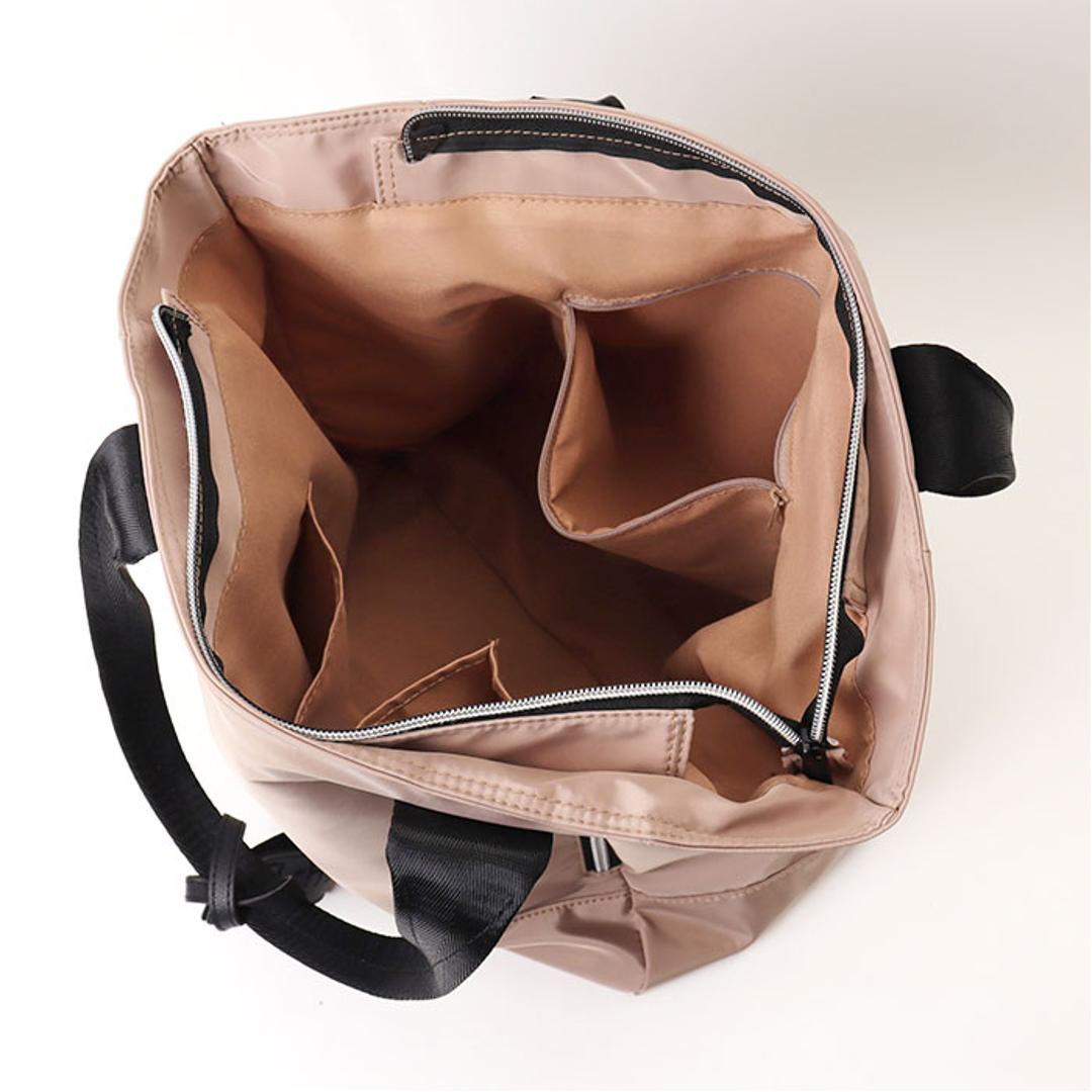 トートバッグ 大容量 軽量 通販 トートバック トート 手提げ 肩掛け カジュアルバッグ カジュアルバック 持ちやすい 超軽量 軽い 前面 ファスナー chou-porte PINNEO カジュアル レディース メンズ ユニセックス 男女兼用 おしゃれ ブラック ・