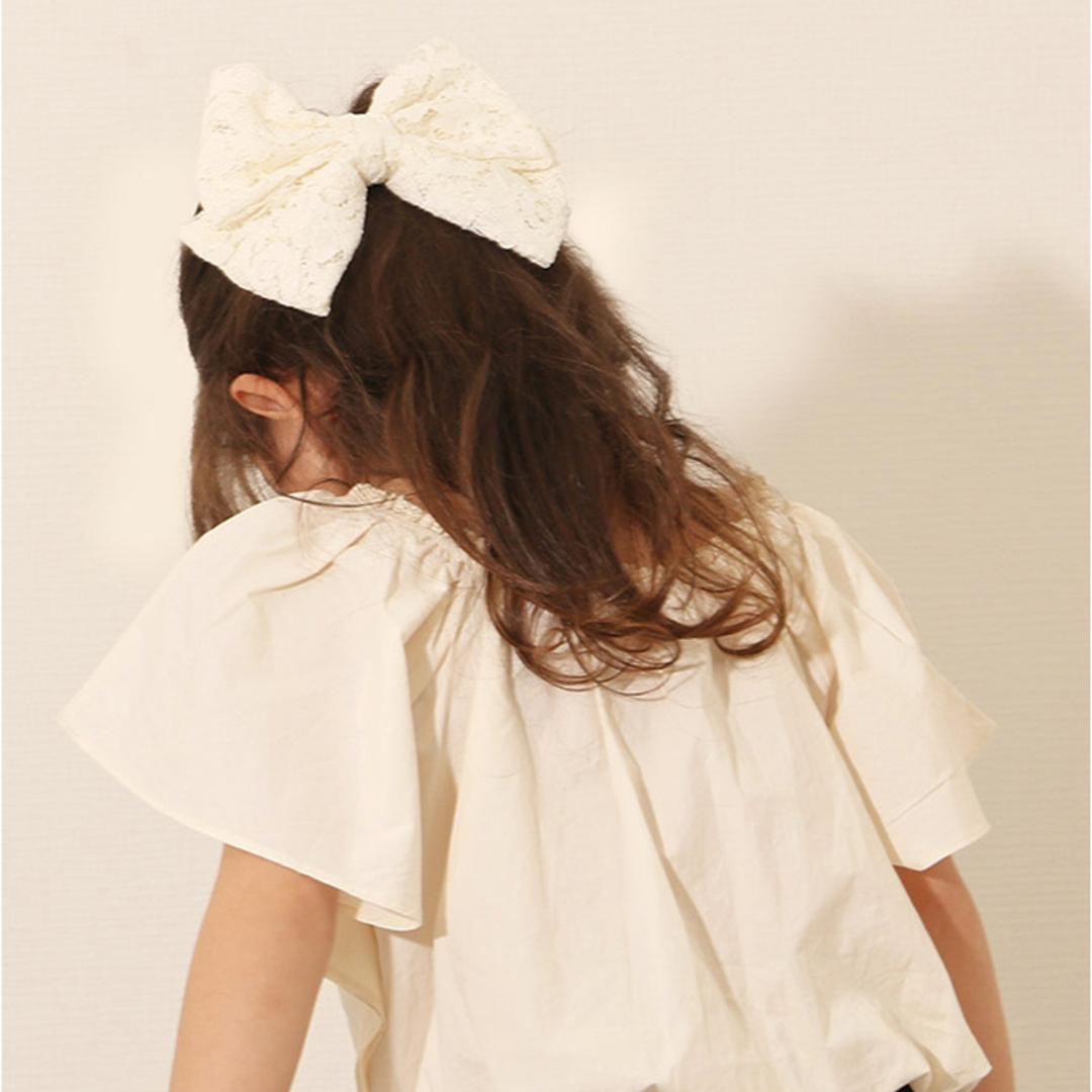 RORA ヘアクリップ 通販 ローラ エリザ バレッタ ヘアアクセサリー 髪飾り キッズ 子供 子ども こども リボン レース 大きめ しっかり かわいい おしゃれ 女の子 女子 入園式 卒園式 入学式 卒業式 フォーマル 発表会 結婚式 キッズファッション キナリ ・