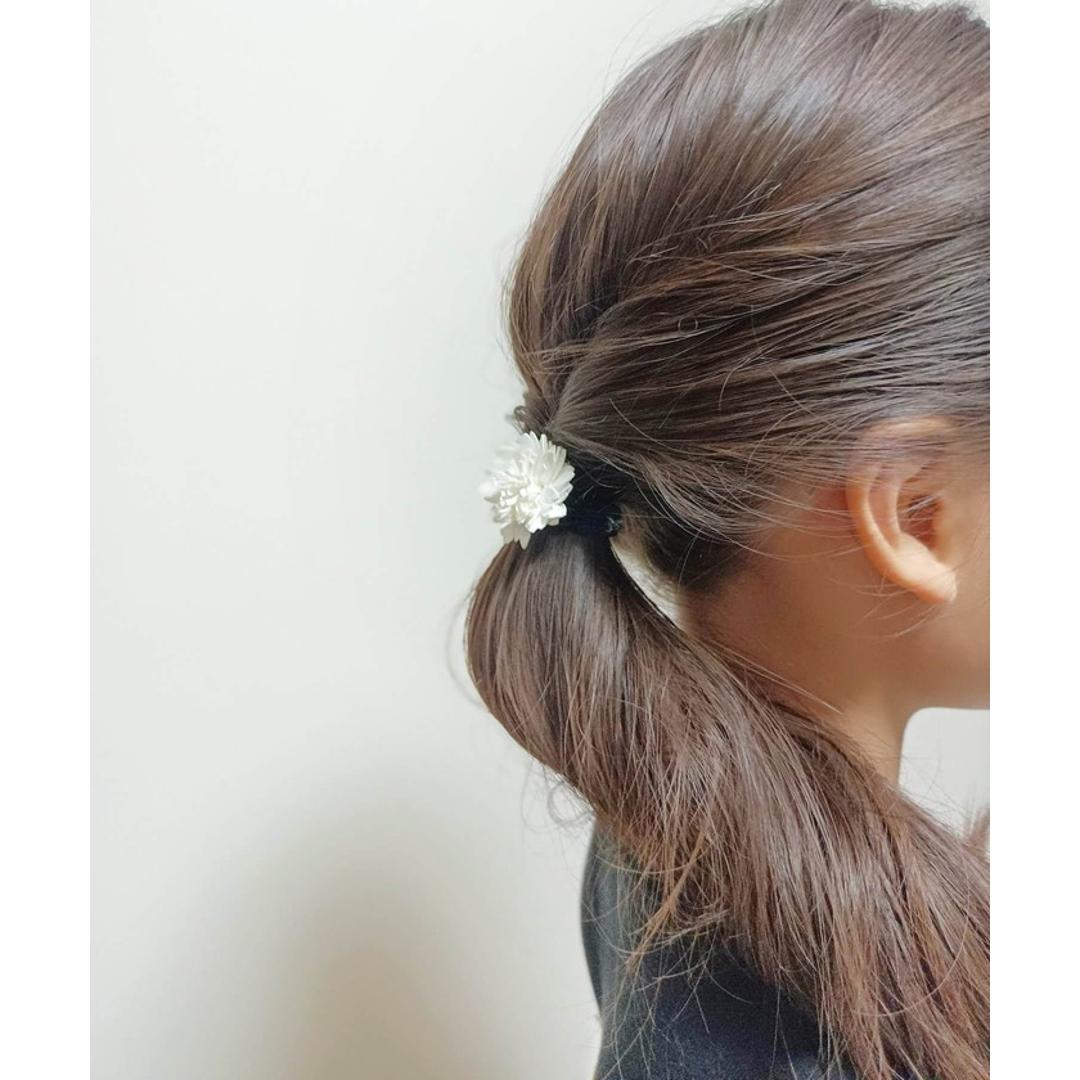 Rora ヘアゴム キッズ おしゃれ 通販 お花 フラワー 48202102 ベラお花モチーフヘアゴム 小さめ 女の子 大人っぽい 卒園式 入学式 卒業式 結婚式 発表会 かわいい オシャレ 可愛い ヘアアレンジ ヘアーアクセサリー ヘアアクセサリー キッズファッション ブルー フリー