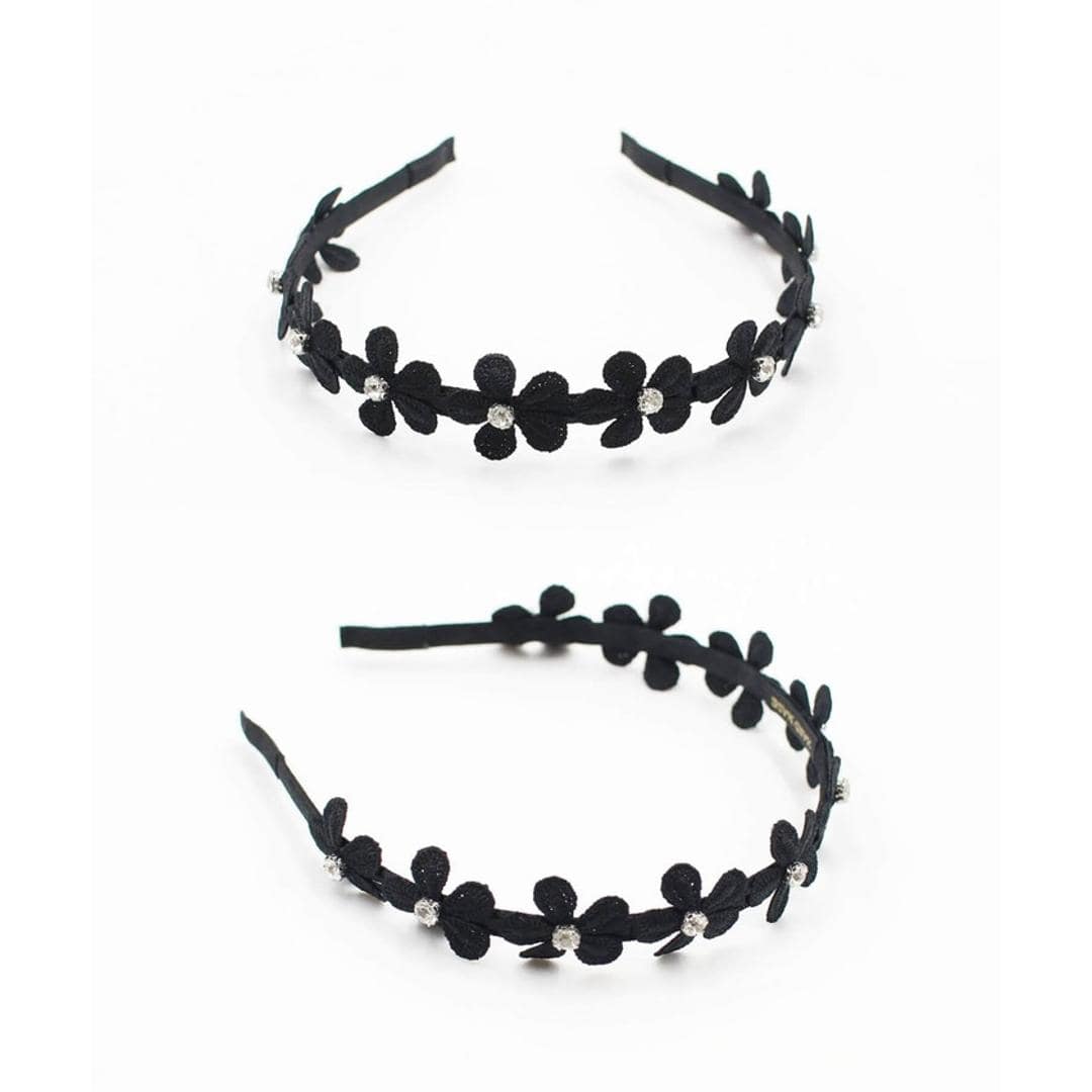 カチューシャ 花 キッズ キラキラ 通販 ヘッドドレス 女の子 子供 子ども こども セレモニー 卒園式 入学式 卒業式 結婚式 かわいい 可愛い 発表会 フラワー フォーマル お呼ばれ ヘアアレンジ ヘアーアクセサリー ヘアアクセサリー キッズファッション ブラック フリー