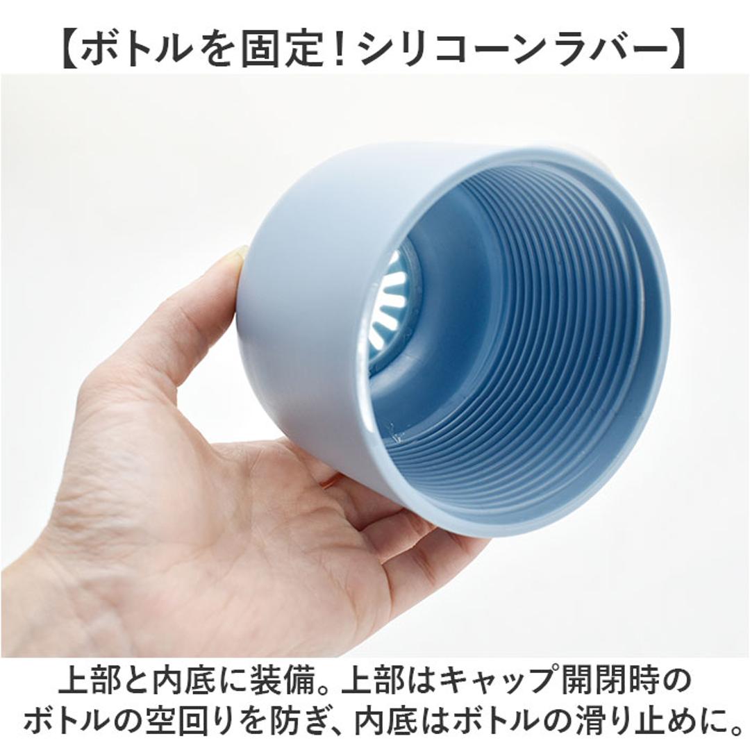 ペットボトル ボトルケース クーラー 通販 ボトルインボトル ボトル ペットボトルクーラー ステンレス 真空二重構造 高さ調整可能 お手入れ簡単 すべり止め 滑り止め 保冷 保温 kinos キノス お弁当グッズ お出かけ アウトドア GRAY ・