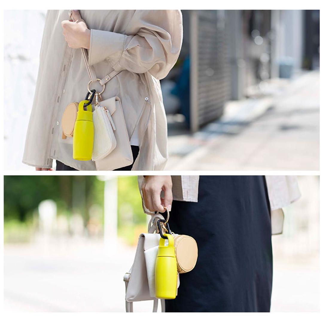 ピーコック Peacock 水筒 AKP-14 通販 ワンマイルボトル 140ml ミニボトル マグボトル マイボトル ダイレクトボトル 保温 保冷 小さめ 直飲み 子供 大人 おしゃれ 軽量 ミニ水筒 魔法瓶 キッチン用品 カラビナ付き シンプル 無地 ラズベリー ・