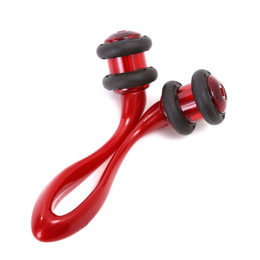 マッサージ ローラー 通販 リフトレージュ フェイスローラー フェイスマッサージ 太もも 足 顔 ウエスト 美顔ローラー ハンディマッサージャー お風呂 バスタイム エイジングケア 赤外線 美容 ボティローラー 遠赤外線 ホームエステ ベス工業 レッド ・