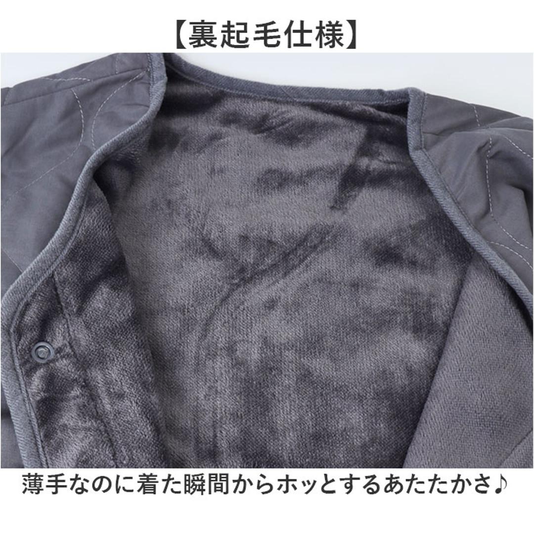 キルティングベスト レディース 通販 ジレ ロングジレ 前開き フロントボタン ノースリーブ おしゃれ ロングベスト ロング丈 撥水 はっ水 トップス かわいい カジュアル 暖かい 防寒 シンプル 無地 体型カバー きれいめ 秋冬 アウター 大人 オフィス 羽織 04.グレージュ ・