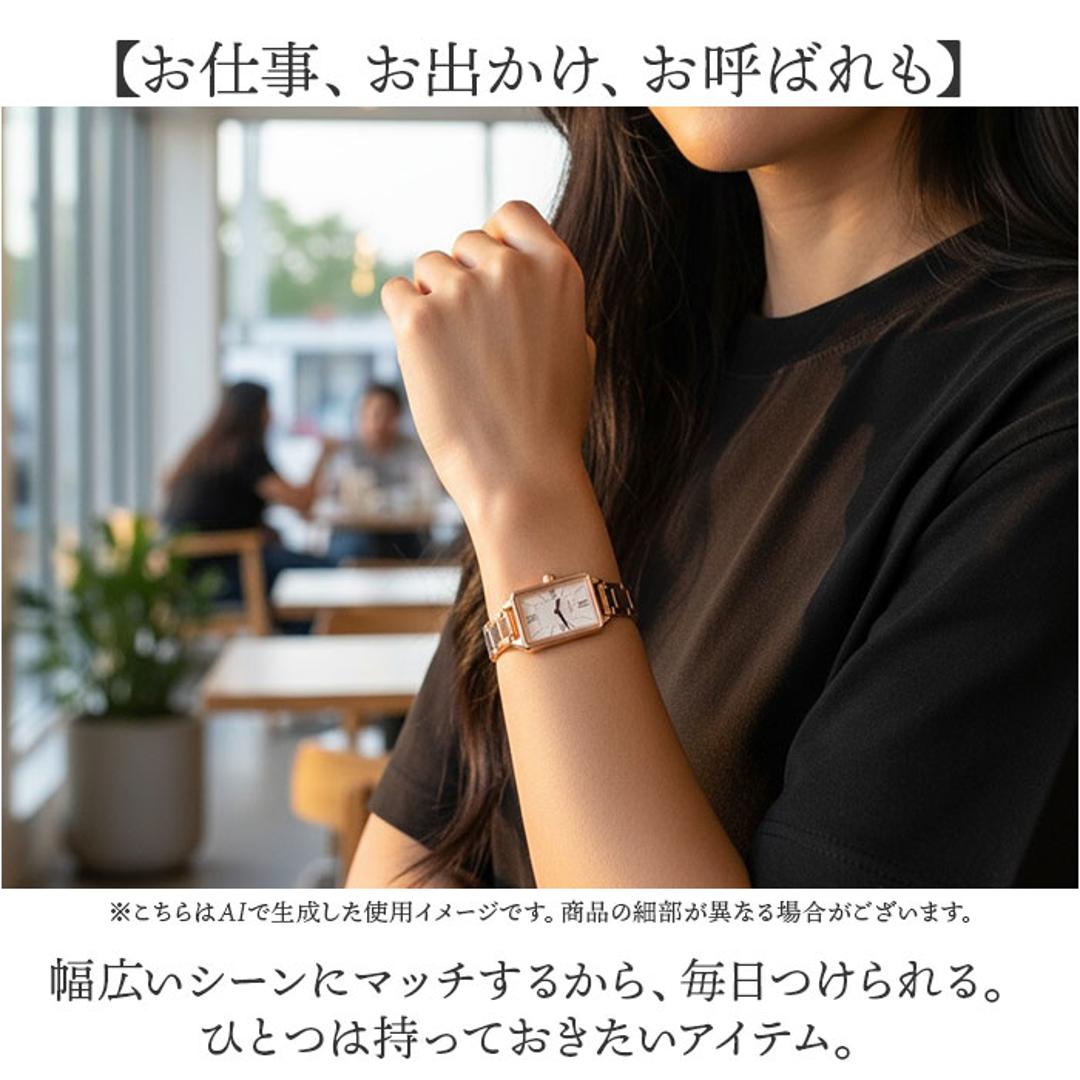 フィールドワーク 腕時計 FieldWork GY093 通販 スクメタ リストウォッチ 時計 腕 リストウオッチ アナログ時計 レディース かわいい ニッケルフリー 女性 大人 通勤 仕事 ビジネス 女子高生 女子 高校生 中学生 レディース腕時計 シルバー/ホワイト ・