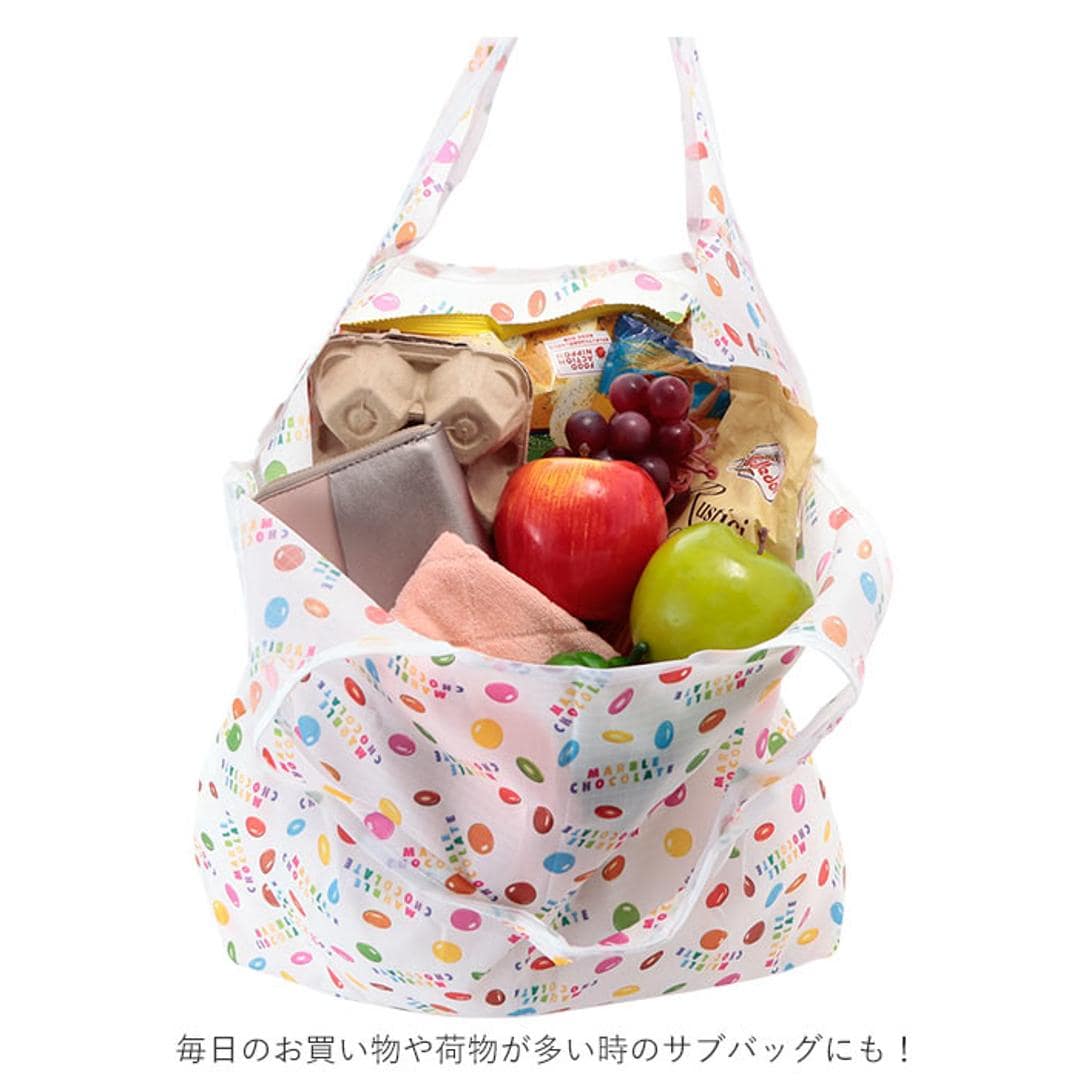 エコバッグ 折り畳み 通販 おしゃれ かわいい ショッピングバッグ 折りたたみ キャラクター お買い物バッグ おもしろ お菓子パッケージ 旅行 サブバッグ 折りたたみバッグ 買い物 軽い 軽量 コンパクト マチ付き コンパク カントリーマアムチョコ ・