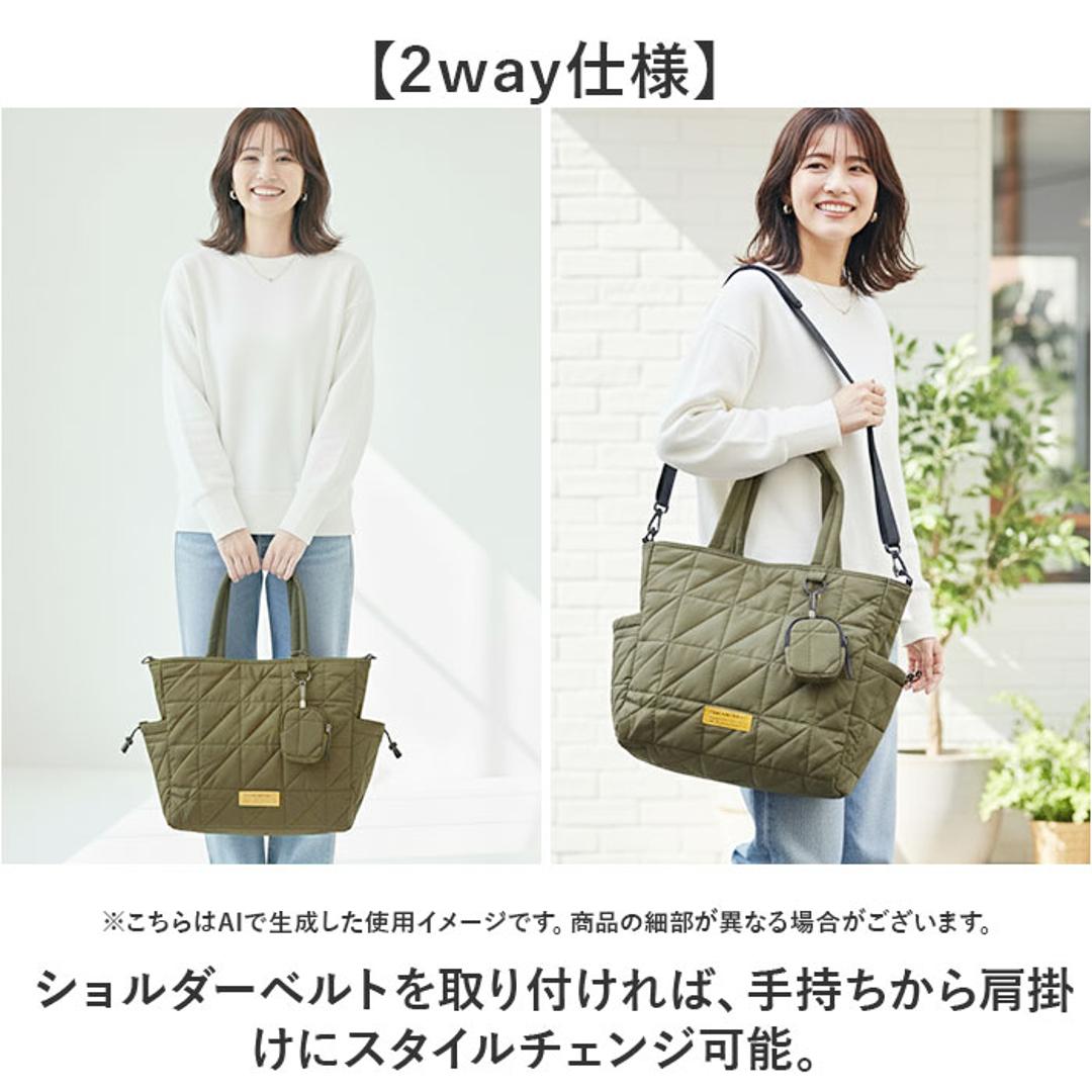 KiU トートバッグ キウ k477 通販 トートバック 斜めがけバッグ ショルダーバッグ マザーズバッグ レディース メンズ 大きめ A4 大容量 通勤 通学 撥水 軽量 軽い ファスナー付き 肩掛け キルティング おしゃれ 秋冬 シンプル 男女兼用バッグ 901.ブルー ・