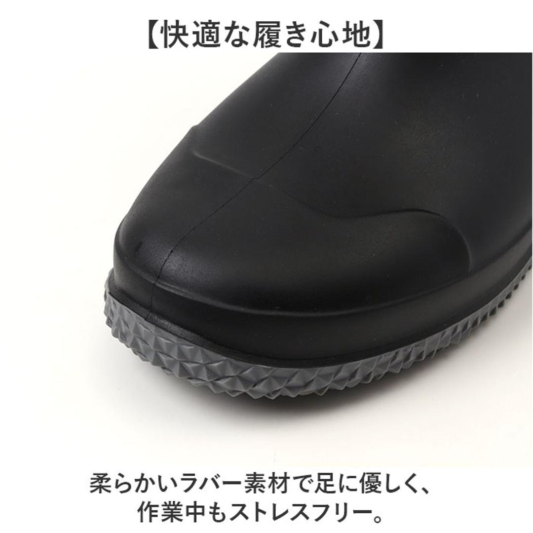 長くつ レディース 通販 MERCURY マーキュリー レインブーツ 作業ブーツ 農作業 土木作業 ロング アウトドア キャンプ 丸めて収納 持ち歩き 持ち運び 軽量 軽い ブーツ 釣りフィッシング おしゃれ かわいい 贈り物 ギフト BLACK S(23.5-24cm)
