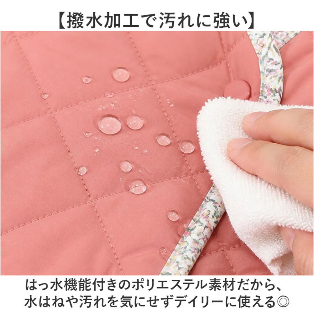 キルティングベスト レディース 通販 ジレ ルームウェア 前開き フロントボタン おしゃれ ゆったり リラックス 撥水 はっ水 ポケット付き 寒さ対策 カジュアル 暖かい 防寒 シンプル 体型カバー 袖なし 秋冬 大人 部屋着 かわいい ライトベージュ ・