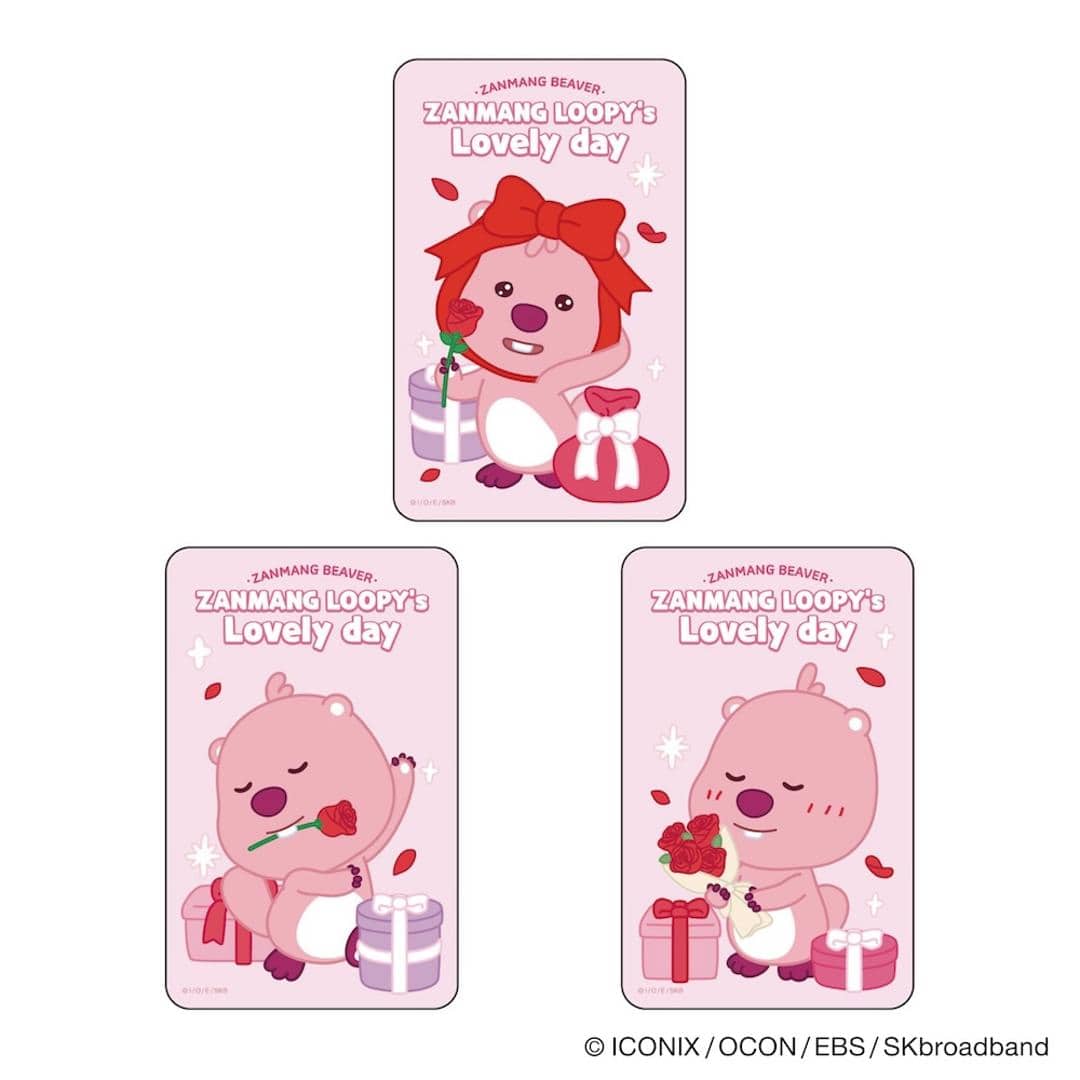 ジャンマンルピー グッズ 通販 じゃんまんるぴー ZANMANG LOOPY ステッカー シール ステッカーシール まじかる百貨店ステッカー 4947864092030 かわいい おしゃれ 可愛い 韓国アニメ キャラクター レンチキュラー スマホ裏 文房具 じゃんまんるぴー ・