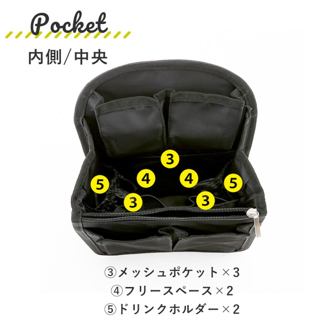 バッグインバッグ リュック 通販 リュックサック 縦型 薄型 インナーバッグ リュックインバッグ 整理 整頓 仕分け シンプル 男女兼用 多収納 ポケット 小物収納 リュックインバック バックインバック バッグオーガナイザー バッグ用アクセサリー ブラック ・