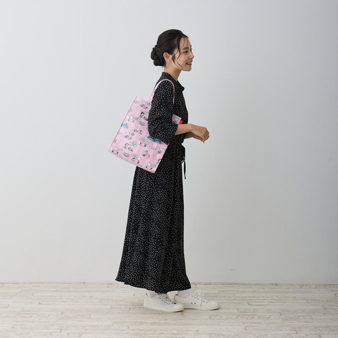 ルートート スヌーピー ROOTOTE 8430 通販 トートバッグ トートバック レッスンバッグ A4 通勤 通学 手提げバッグ 大きめ レディース キャラクター ラミネート A-quatre アーキャトル SNOOPY 大人 かわいい おしゃれ 可愛い 50s ・