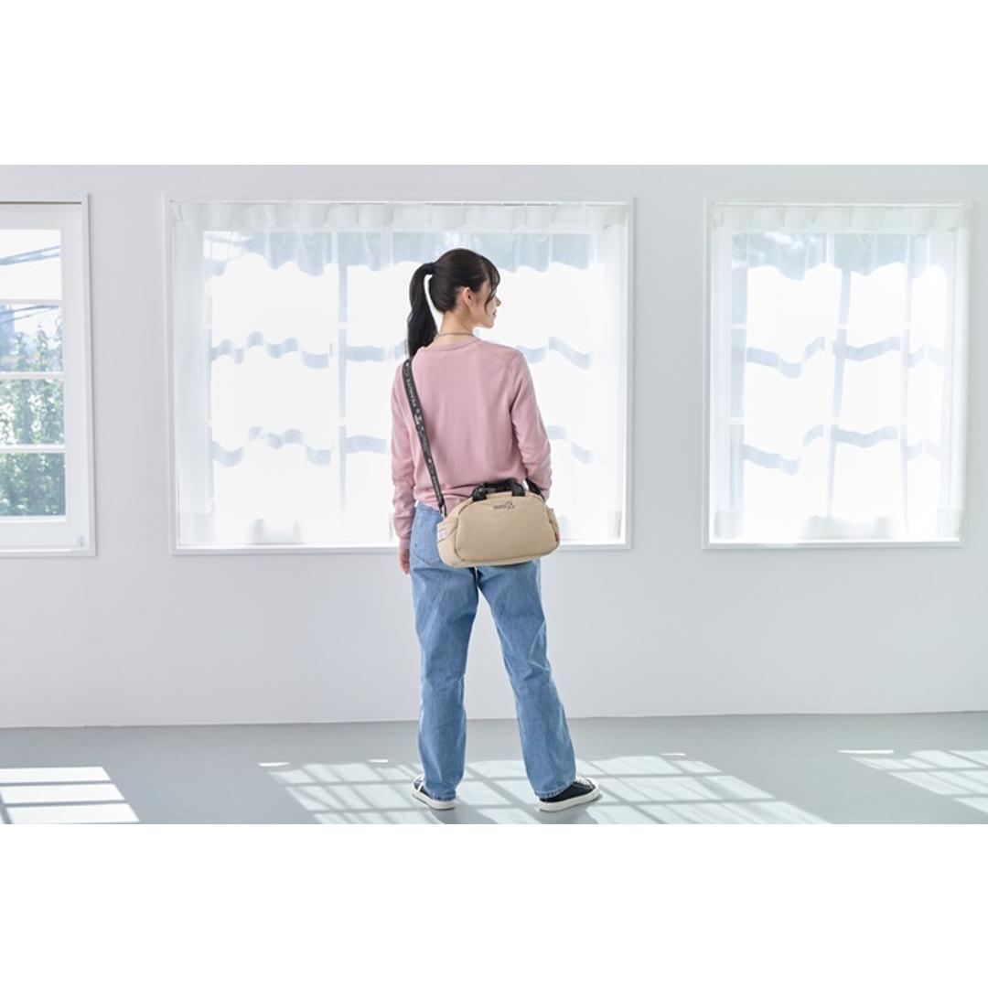 ルートート スヌーピー ROOTOTE 8455 通販 ショルダーバッグ ショルダーバック 斜めがけバッグ 大きめ 軽量 軽い 通学 通勤 サブバッグ 旅行 おしゃれ 大人 かわいい キャラクター SNOOPY 可愛い DELI パデット レディース s-black ・