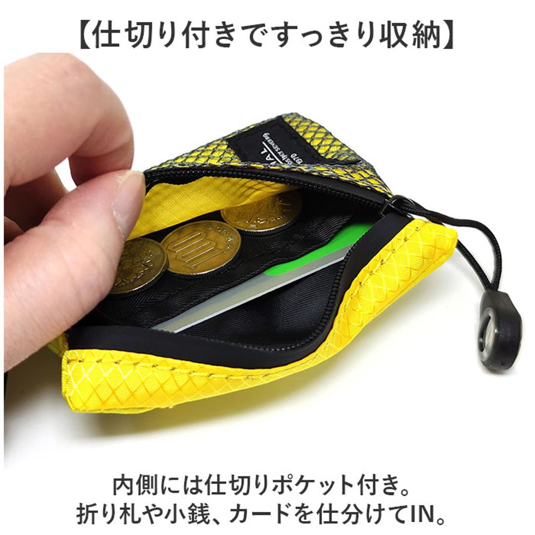 ネックポーチ 通販 ミニネックポーチ ナイロンメッシュ 男女兼用 ポーチ マルチポーチ 財布 パスケース 軽量 軽い コンパクト 小銭ケース ミニウォレット メンズ レディース マルチケース おしゃれ かわいい アウトドア キャンプ ギフト 贈り物 BLACK ・