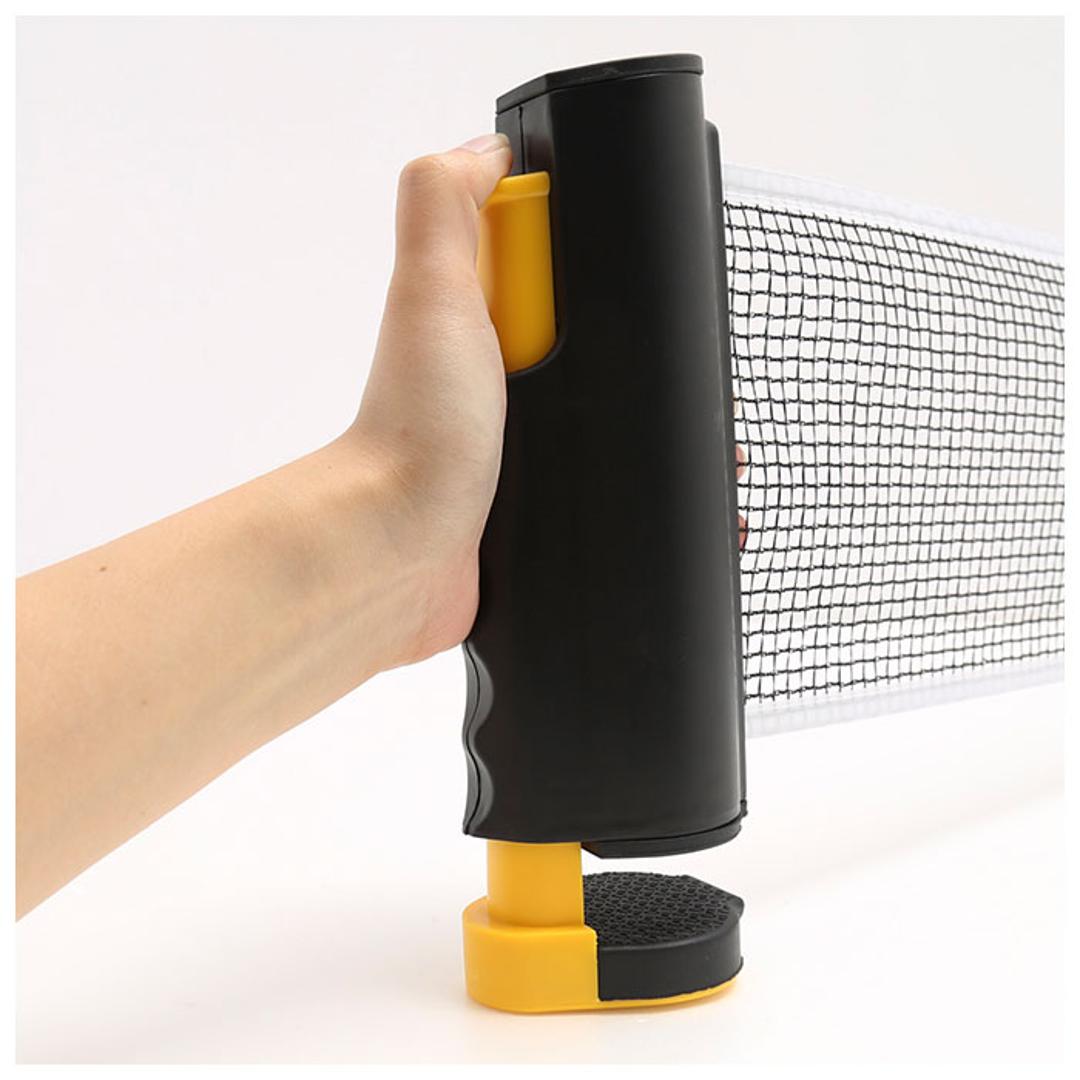 ポータブル 卓球セット 通販 卓球ネットセット 卓球 ネット ラケット ピンポン リビング パーティーグッズ 玩具 レジャー おもちゃ ダイニングテーブル テーブルテニス 家用 家庭用 卓球用品 ブラック/レッド ・