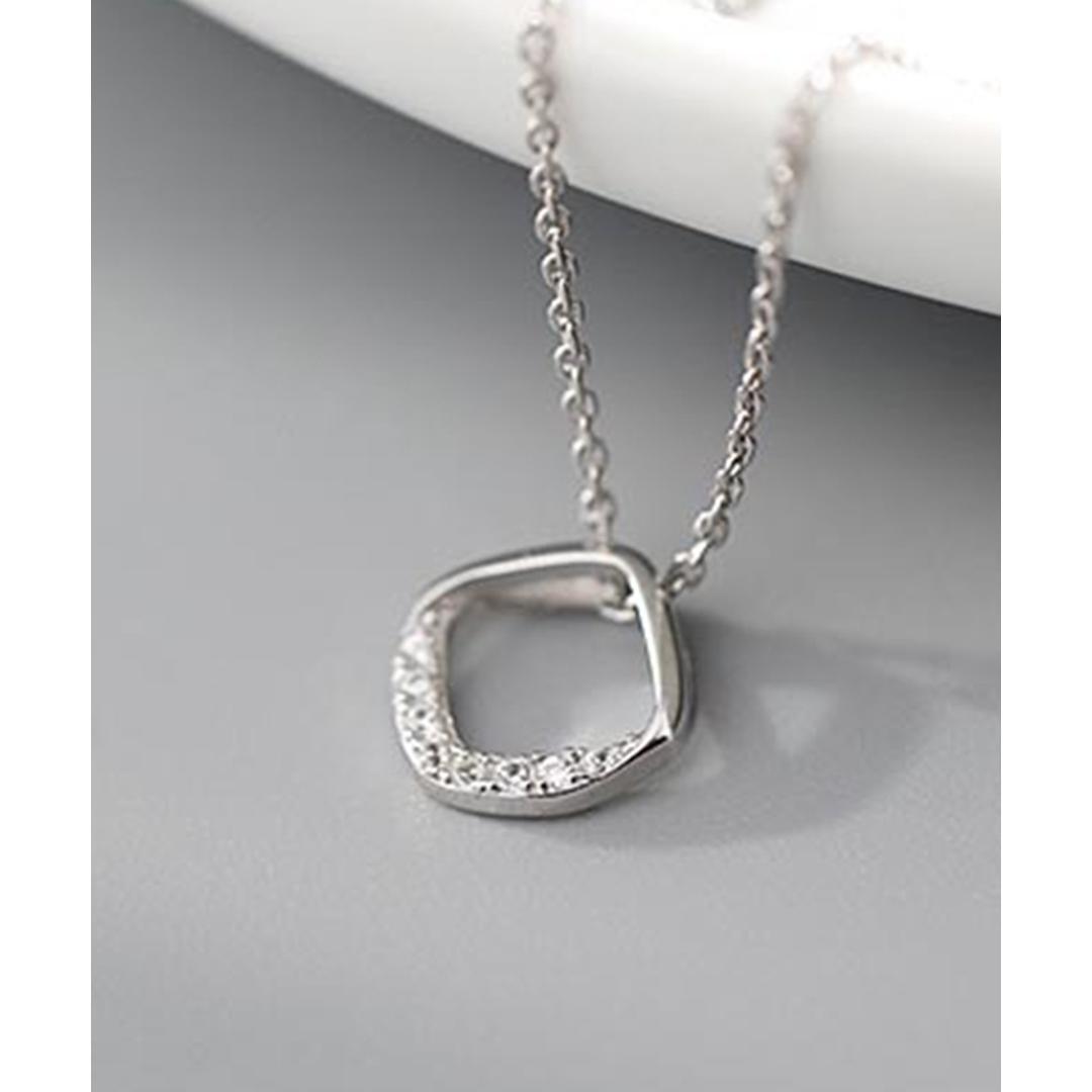 ネックレス レディース 通販 ダイヤモンドハーツ nec-0120 Diamond Hearts アクセサリー ビジューネックレス 女性 誕生日 彼女 シンプル おしゃれ かわいい ギフト プレゼント カジュアル プチプラ 10代 20代 30代 シルバー ・