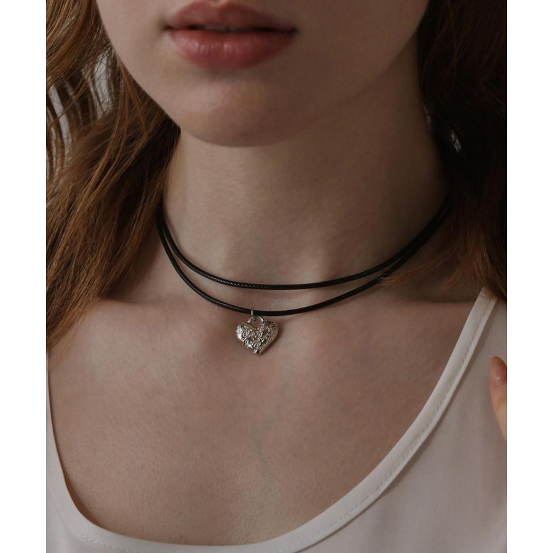 ネックレス レディース ハート 通販 ペンダント コードネックレス ジュエリー レディースアクセサリー シンプル 大人 女性 かわいい おしゃれ 可愛い オシャレ カジュアル 大人っぽい nec-505-0 ダイヤモンドハーツ Diamond Hearts シルバー 45cm