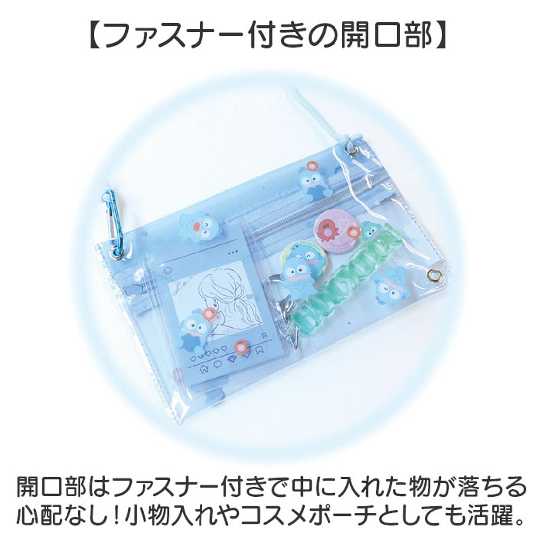 ポーチ キャラクター 通販 小物入れ クリアポーチ ショルダー付き キャラクターグッズ メイクポーチ コスメポーチ 化粧ポーチ マルチポーチ 透明 透けてる 小物収納 小物整理 リップクリーム かわいい 可愛い 小学生 中学生 大人 学生 子供 子ども こども クロミ ・