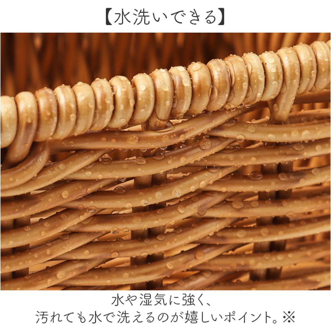 UTILE ユティル 収納ボックス 通販 バスケット 小物入れ 収納かご 整理ケース 小物 仕切り ボックス ケース 小物収納ボックス 持ち手付き 収納ケース 持ち手 取っ手付き 取っ手 ハンドル付き 持ち運び ナチュラル 収納 ナイール ・