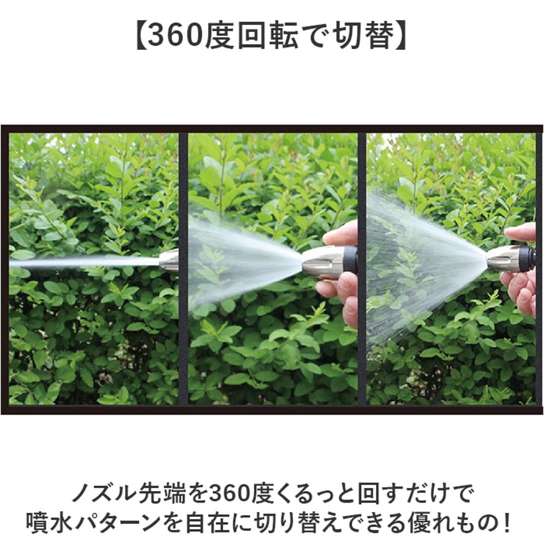高圧洗浄 ノズル 通販 ホースにつける高圧ノズル ホースに繋げるだけ高圧 高圧洗浄機 ベランダ掃除 洗車 掃除 窓掃除 ガーデニング 水やり コンパクト 窓 壁面 ハンディタイプ 便利 庭 ガーデン 大掃除 WJ-9253 ブラック ・
