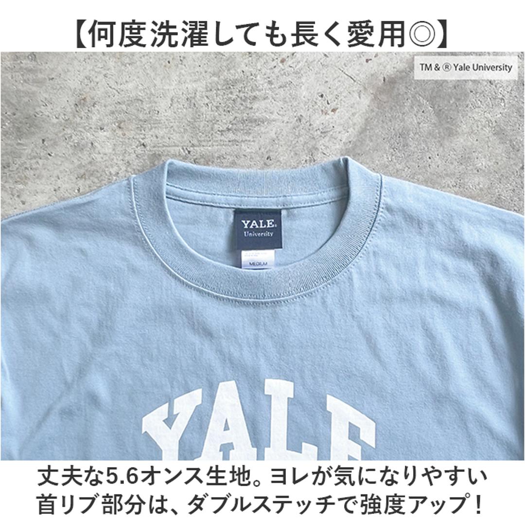 Tシャツ シャツ 半袖 YALE 通販 カットソー tシャツ 半袖Tシャツ 半袖tシャツ カジュアルシャツ クルーネック プリント トップス メンズ レディース 男女兼用 ユニセックス 定番 アウトドア カジュアル かっこいい おしゃれ オシャレ White Mサイズ