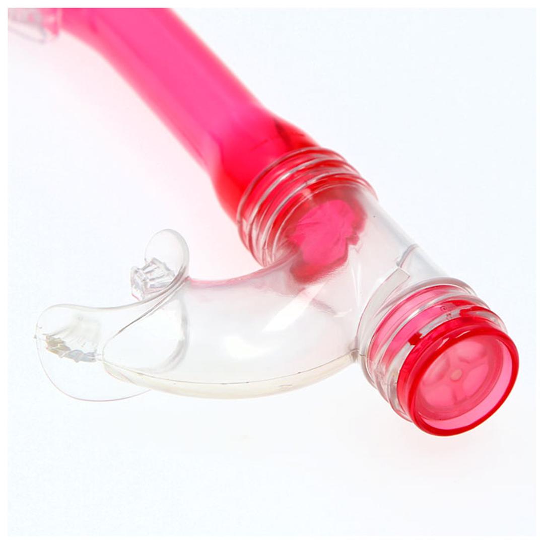 シュノーケル セット 通販 シュノーケルセット スイムセット ジュニア シュノーケル セット 子供 子ども こども キッズ マスク スノーケル 排水弁付き 水遊び YD581 ブルー ピンク ブルー ・