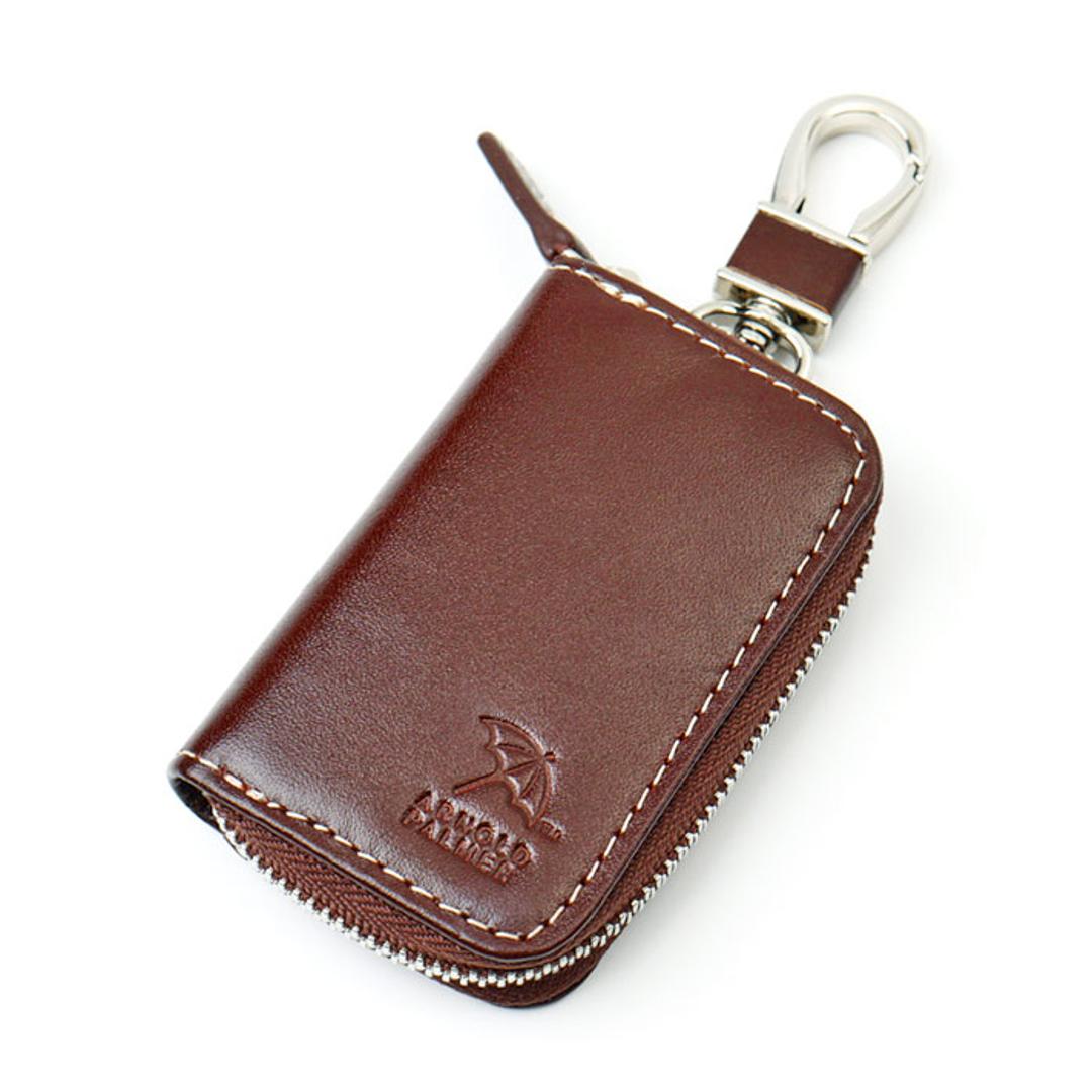 スマートキーケース 革 通販 Arnold Palmer アーノルドパーマー 牛革 レザー 本革 スマートキー キーケース メンズ レディース コンパクト シンプル おしゃれ 上品 収納 カギ かぎ 鍵 鍵入れ 父の日 贈り物 プレゼント ブラック ・