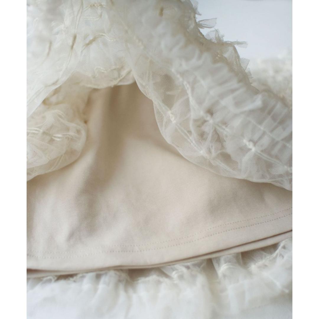 Rora 子供服 スカート 通販 ナデシコ フリフリリボンスカート フレアスカート キッズ 女の子 女子 リボン レース フォーマル カジュアル パーティー お出かけ 誕生日 記念日 かわいい オシャレ 可愛い おしゃれ ボトムス 子ども服 キッズファッション ベージュ 110cm