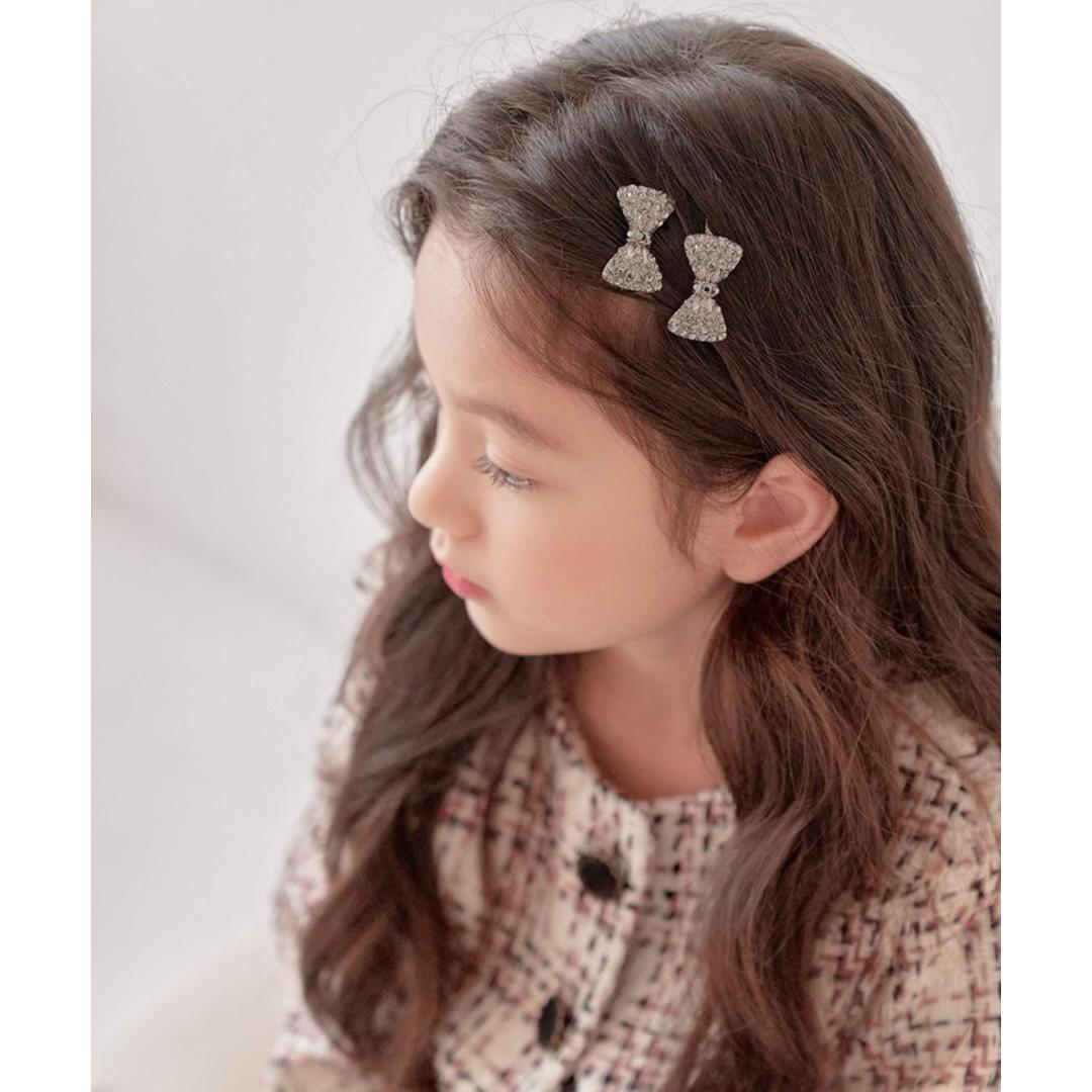 ヘアクリップ リボン 小さめ 通販 ヘア クリップ ヘアピン 髪