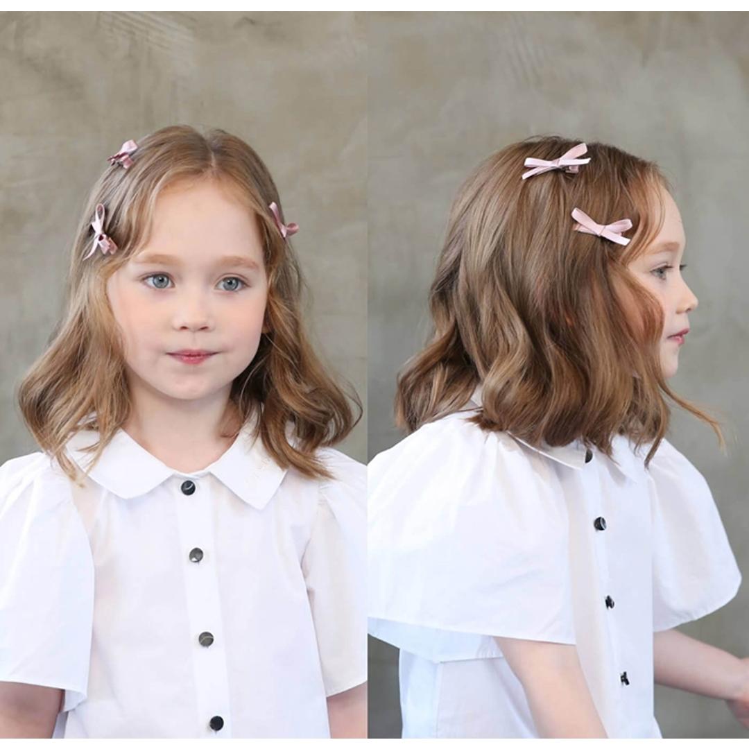 Rora ヘアクリップ キッズ 3個セット 通販 ヘア クリップ 68232302 ランランリボンヘアピン リボン 子供 女の子 大人っぽい 卒園式 入学式 結婚式 発表会 おしゃれ 可愛い オシャレ ヘアアレンジ ヘアーアクセサリー ヘアアクセサリー キッズファッション ブラック フリー