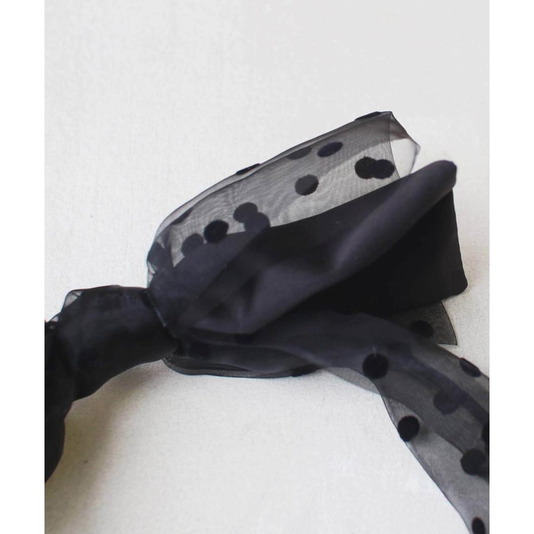 Rora カチューシャ キッズ 通販 かおり リボンカチューシャ ヘッドドレス 髪飾り リボン サテン オーガンジー 幅広 太め フォーマル 女の子 子供 子ども こども 結婚式 パーティー 大人っぽい 七五三 ハロウィン かわいい おしゃれ ヘアアクセサリー ブラック フリー