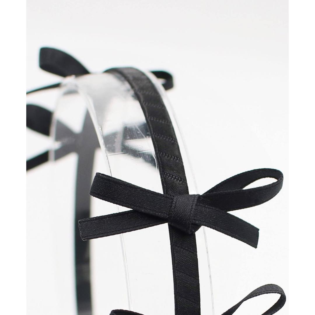 Rora カチューシャ キッズ 通販 エガル リボンカチューシャ ヘッドドレス 髪飾り ヘアバンド リボン 小さい 細め 細い フォーマル 女の子 子供 子ども こども 結婚式 パーティー 卒園式 入学式 七五三 誕生日 かわいい おしゃれ ヘアアクセサリー ブラック フリー