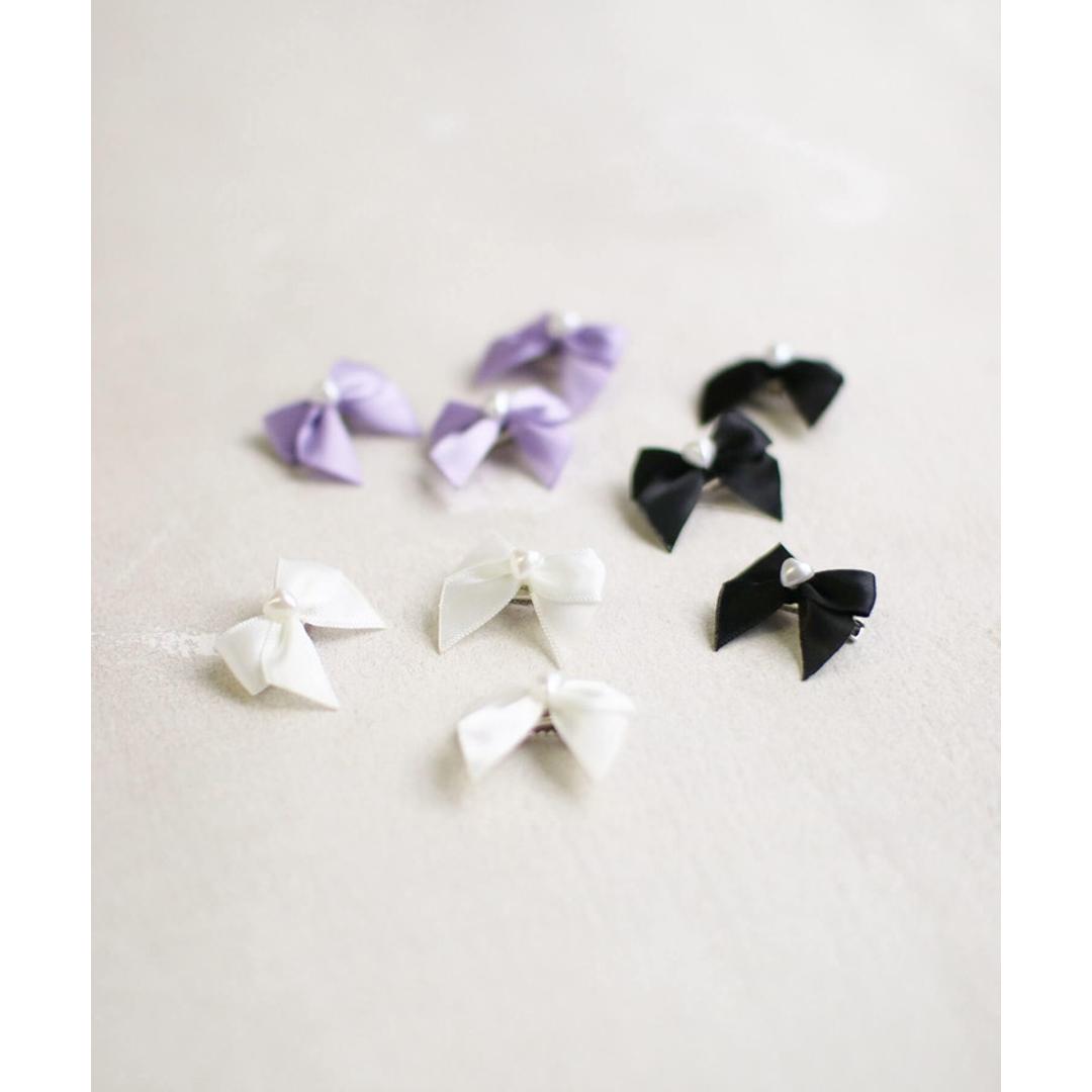 Rora ヘアクリップ キッズ 通販 ローラ スモールシック ヘアピン 髪飾り 髪留め リボン パール ハート 発表会 結婚式 卒園式 入学式 女の子 女子 かわいい おしゃれ 子供 子ども こども ヘアーアクセサリー ヘアアクセサリー キッズファッション ブラック フリー
