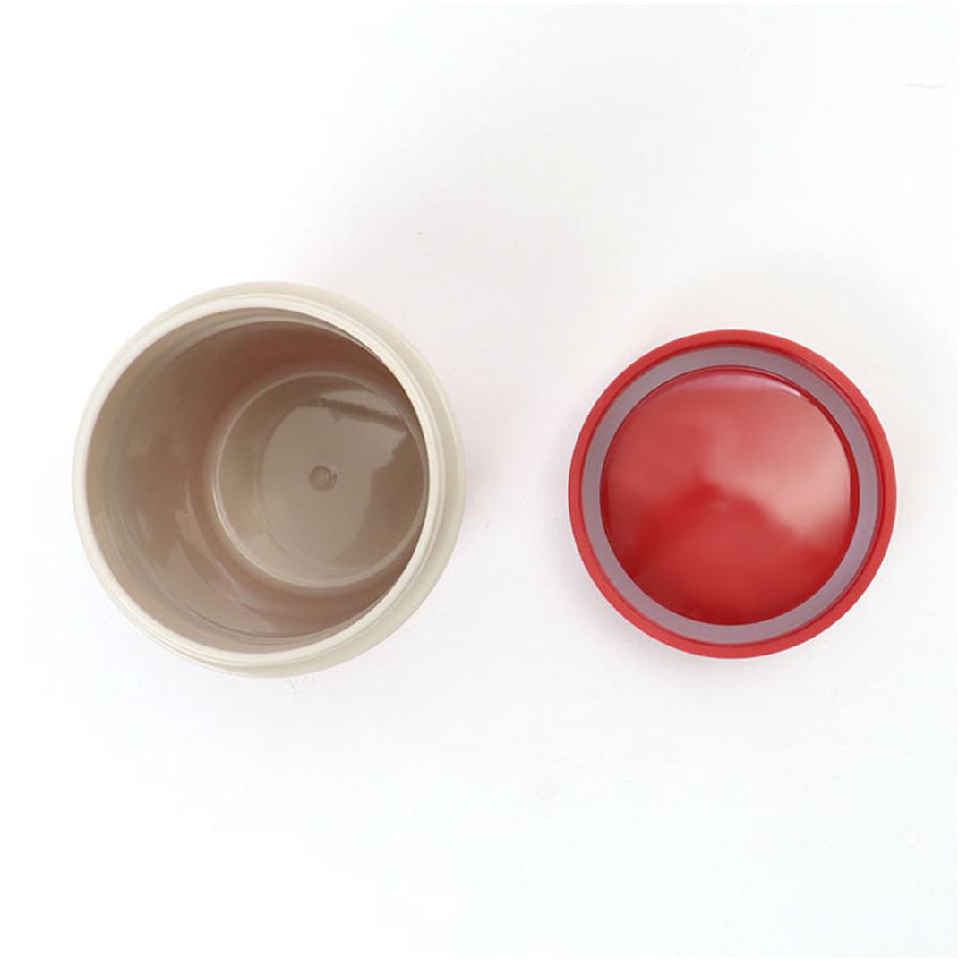 スープジャー 300ml 通販 二重構造 アクティブフードポット フードポット 小 スープポット フードジャー ランチジャー お弁当 電子レンジ キッチン用品 台所用品 おしゃれ シンプル ピクニック 日用品 プチギフト レッド ・