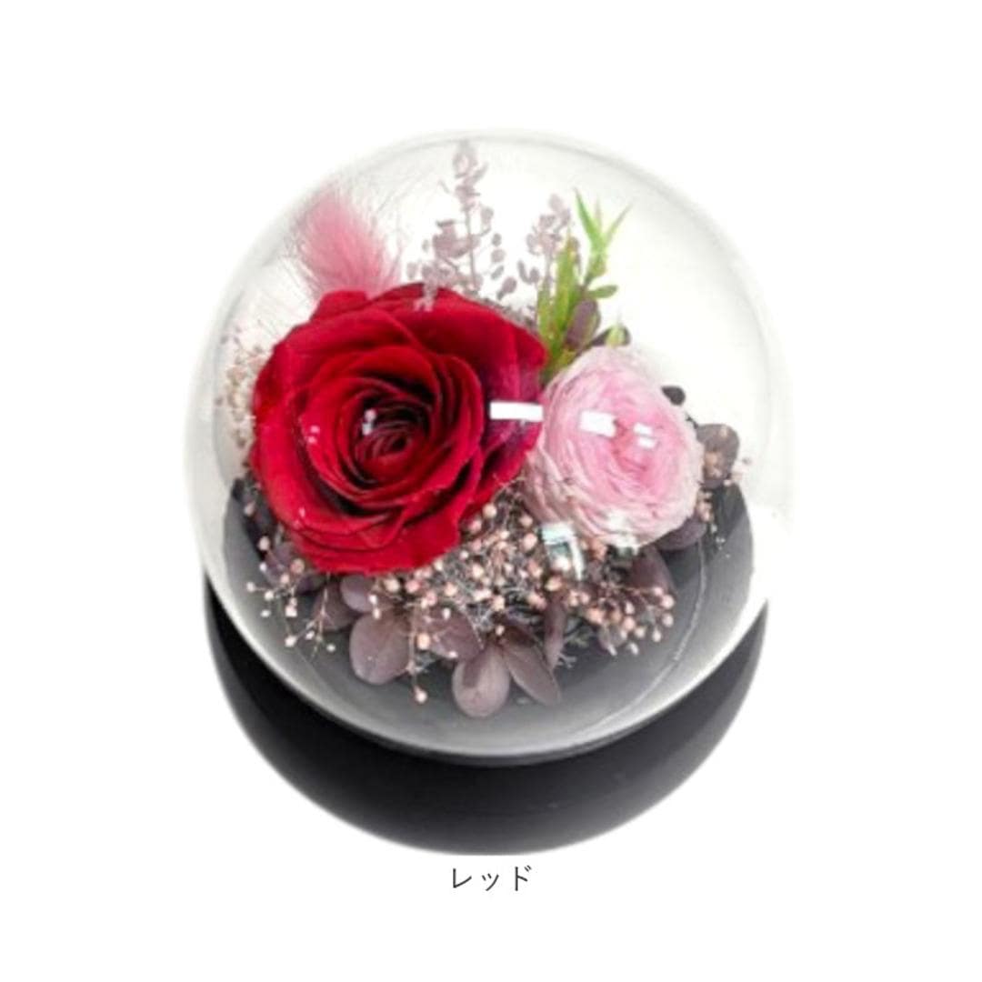 ブリザードフラワ- 通販 フラワーギフト ガラス製 フラワーアレンジメント ガラスドーム お花 花 かわいい おしゃれ フラワー 結婚祝い 新築祝い 玄関 リビング 引越し祝い インテリア 退職 退職祝い アムール・デ・フルール ギフト 贈り物 引っ越し祝い ピンク ・