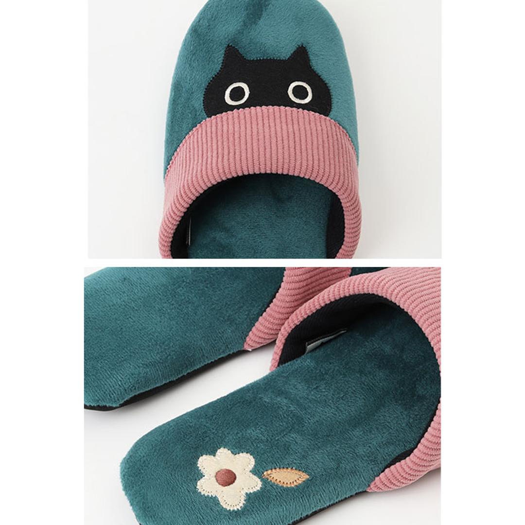 スリッパ 洗える かわいい 通販 ルームシューズ ルームスリッパ 前詰まりスリッパ トイレスリッパ おしゃれ 可愛い コーデュロイ 静音 静か 滑りにくい アツコマタノ atsuko matano 洗濯機 暖かい あったかい テキスタイル 生活雑貨 MEME/ブラウン M(22-24cm)